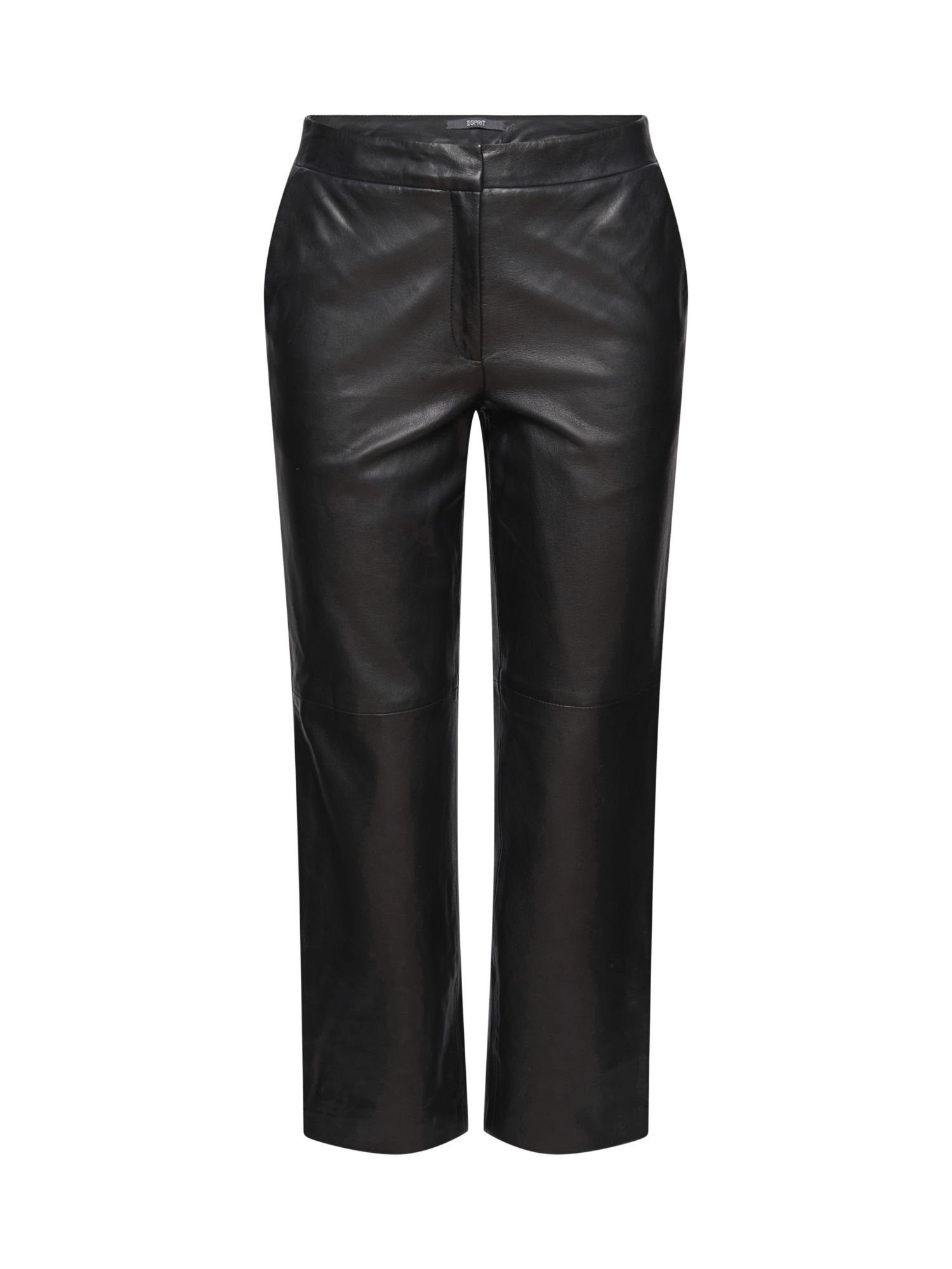 Esprit Collection Lederhose »Aus Leder: Cropped Hose« online kaufen | OTTO