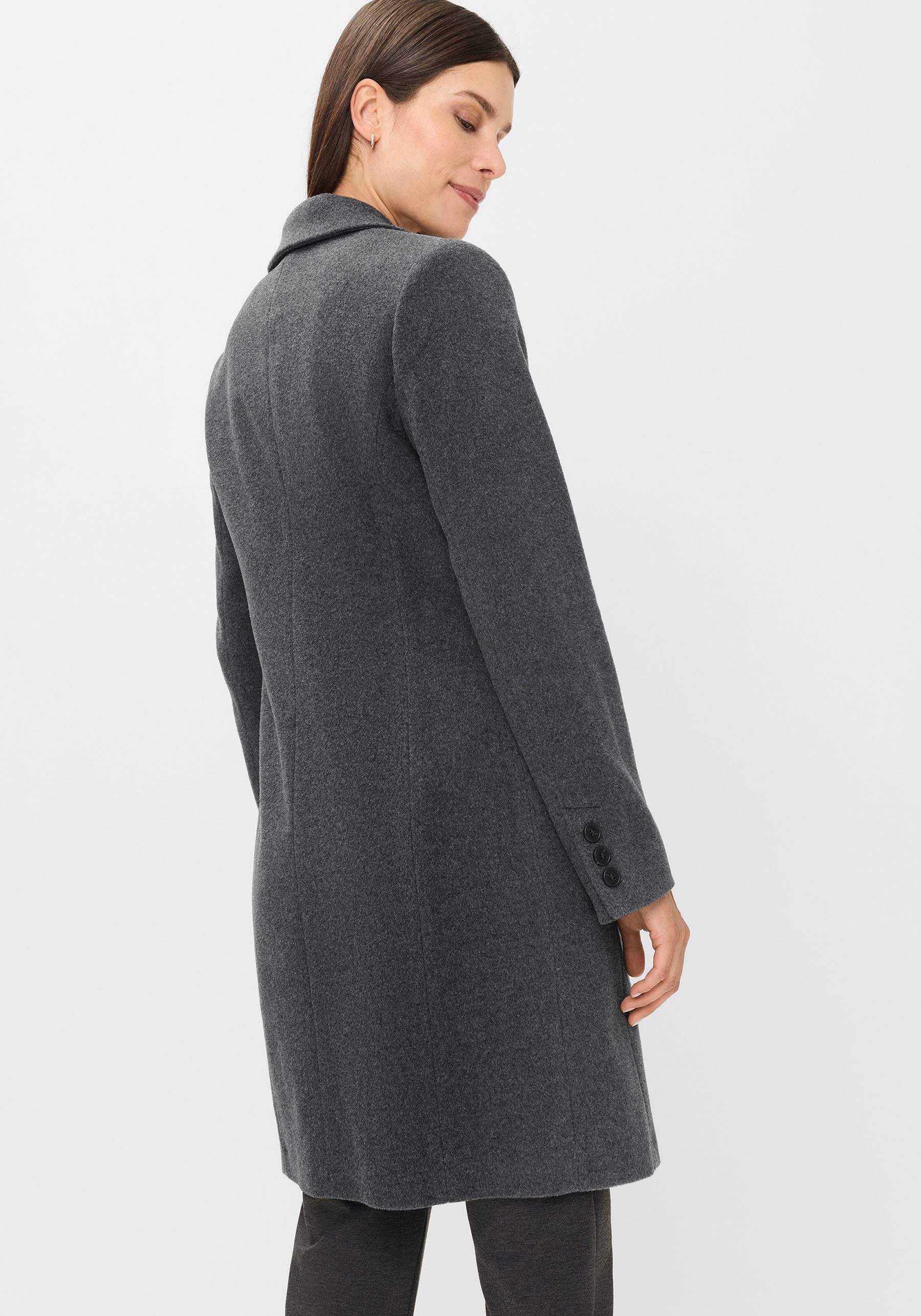 Fuchs Schmitt Wollmantel mit Reverskragen günstig online kaufen