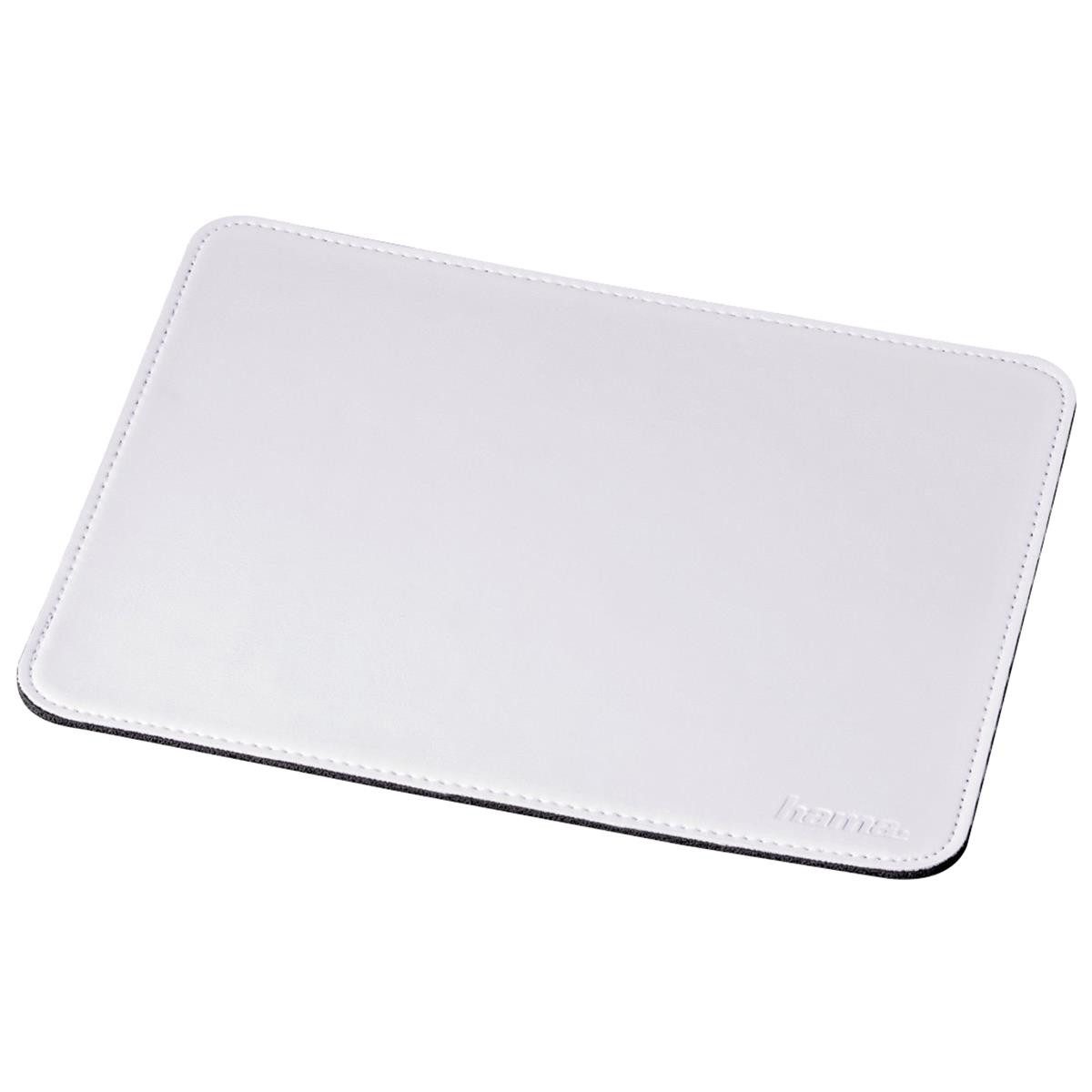 Mauspad hama 53231 Hama Leder-Mousepad weiß