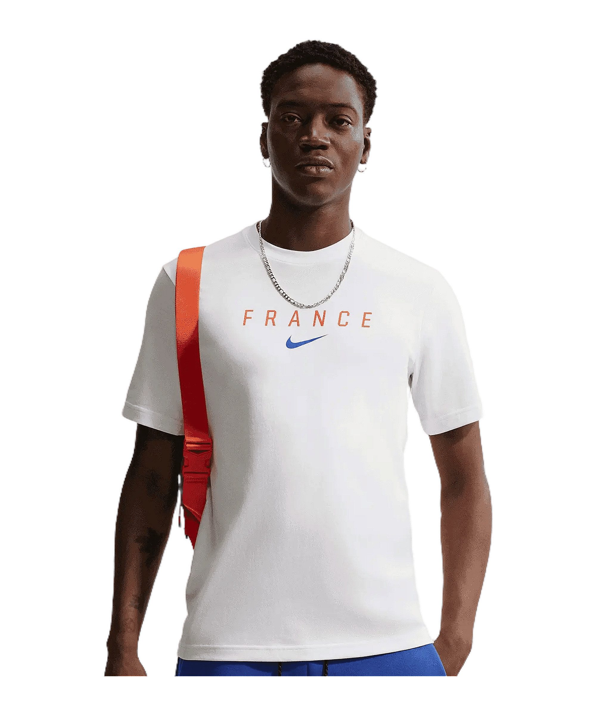Nike T-Shirt Nike Performance FFF Frankreich Primary T-Shirt Baumwolle