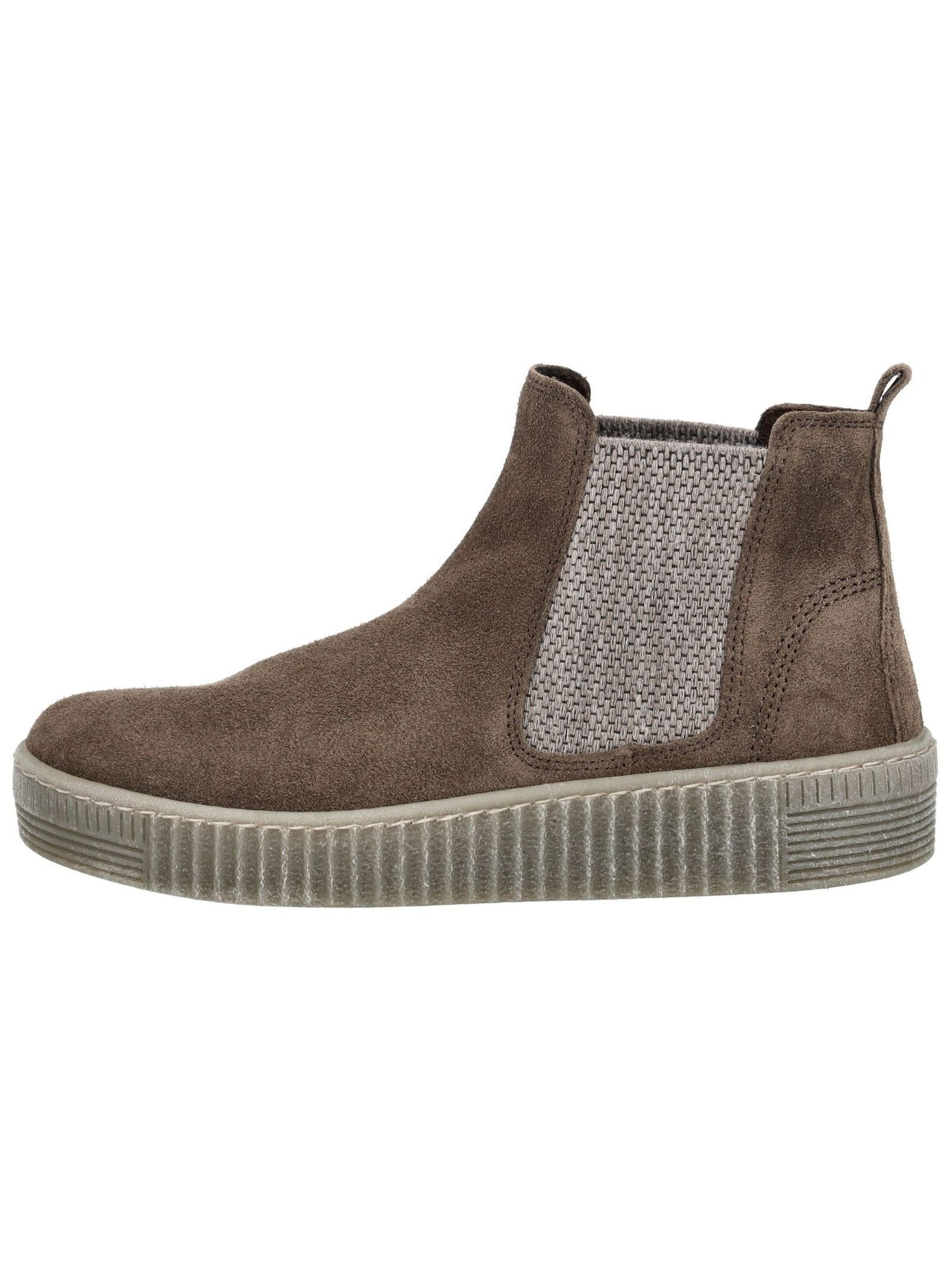 Gabor Gabor Stiefelette Veloursleder/Textil Plateaustiefelette günstig online kaufen