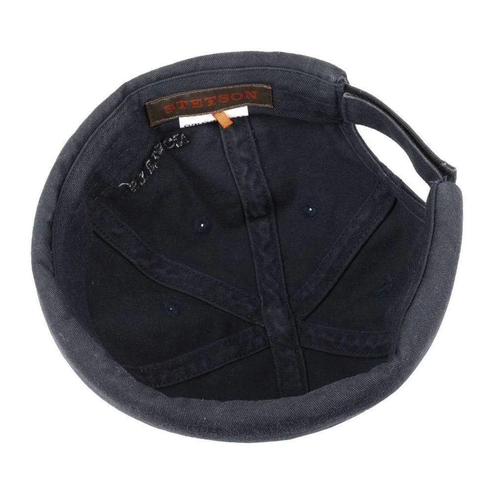 Stetson dunkelblau Docker Stetson Schiebermütze Herren Cap Schwarz (nein)