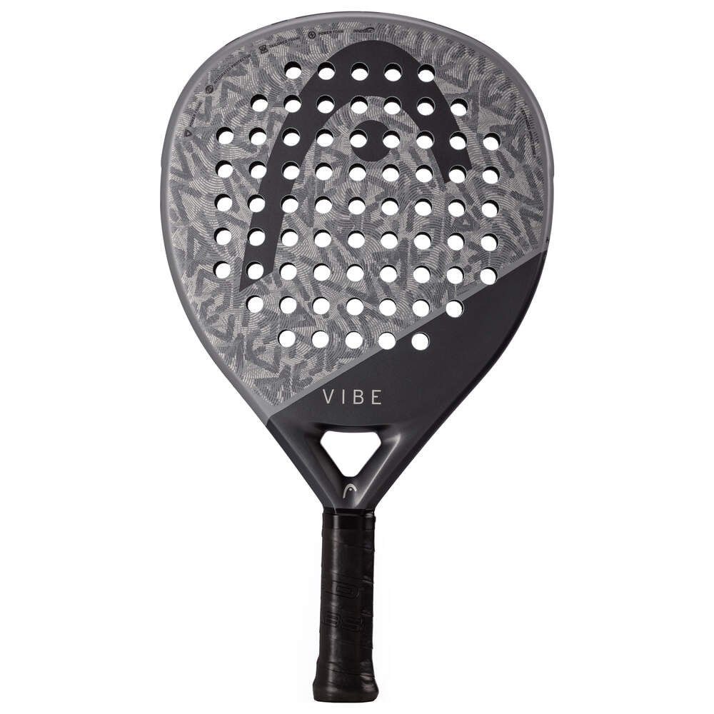 Head Padelschläger Vibe 350g/Tropfen OS 2026 grau/schwarz