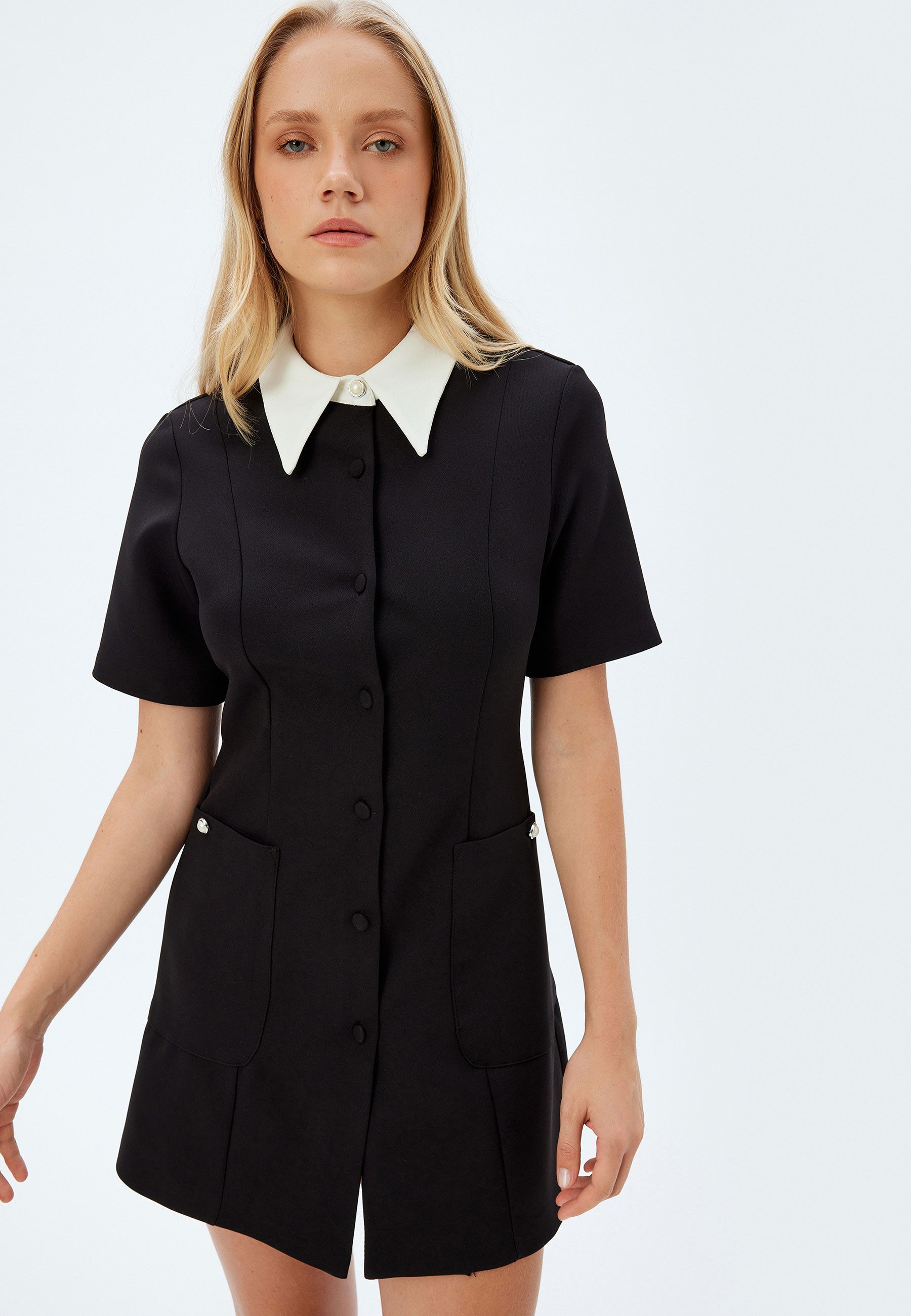Koton A-Linien-Kleid Länge Oberhalb Des Knies günstig online kaufen
