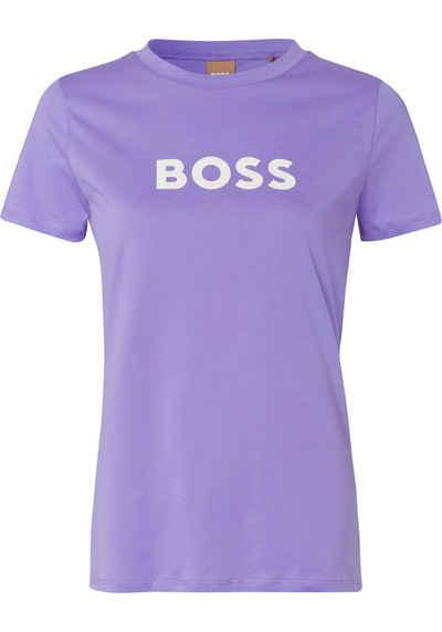 BOSS T-Shirt »C_Elogo_5« mit markantem Aufdruck BOSS