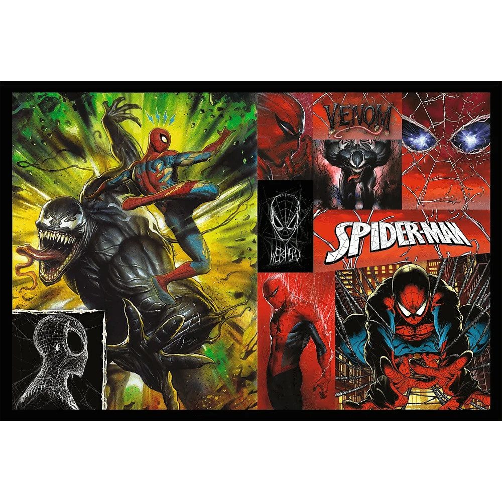 Trefl Puzzle Trefl, Marvel Spiderman, 2x 200 Teile Puzzle, 200 Puzzleteile