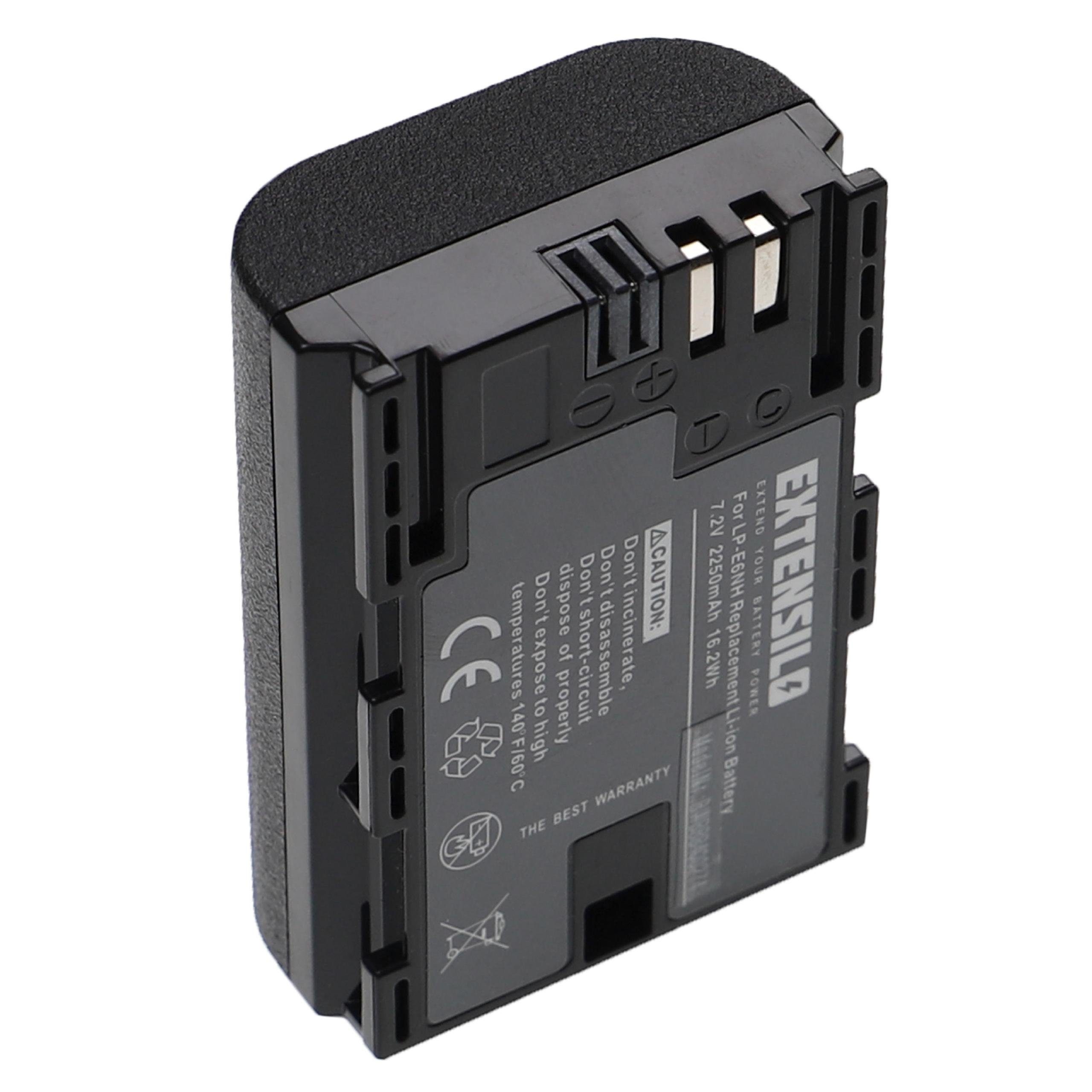 Extensilo kompatibel mit Tether Tools  Air Direct Kamera-Akku Li-Ion 2250 mAh (7,2 V)