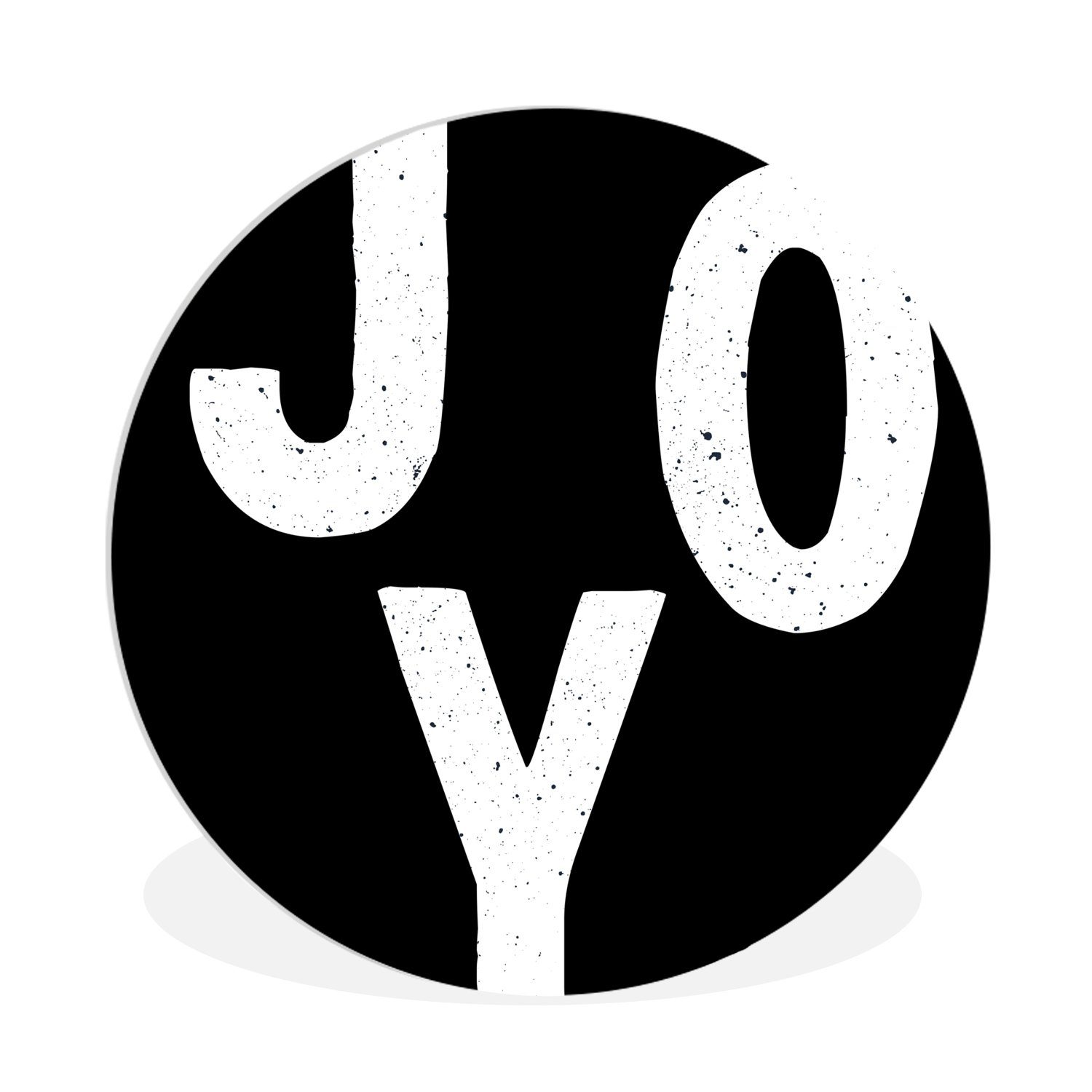 Gemälde Weihnachten - Zitate - Freude - Schwarz - Party