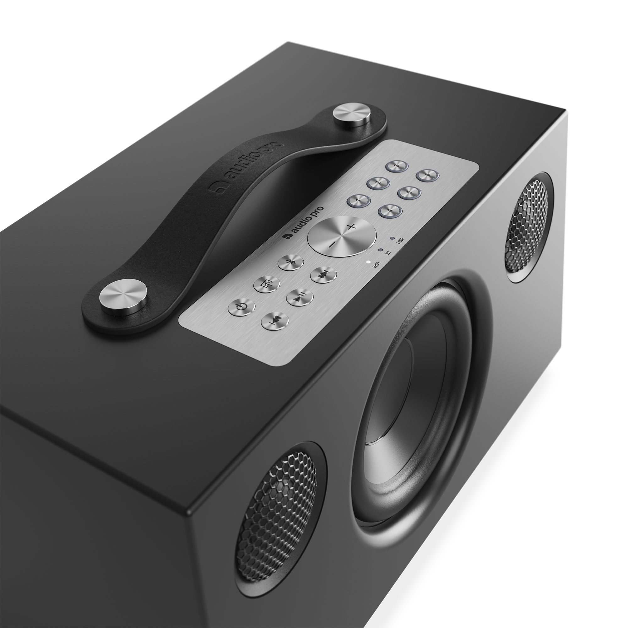 Audio Pro (WiFi), Pro Addon Schwarz WLAN C5 MkII Lautsprecher) Audio Multiroom-Lautsprecher (Bluetooth, Multiroom Wireless
