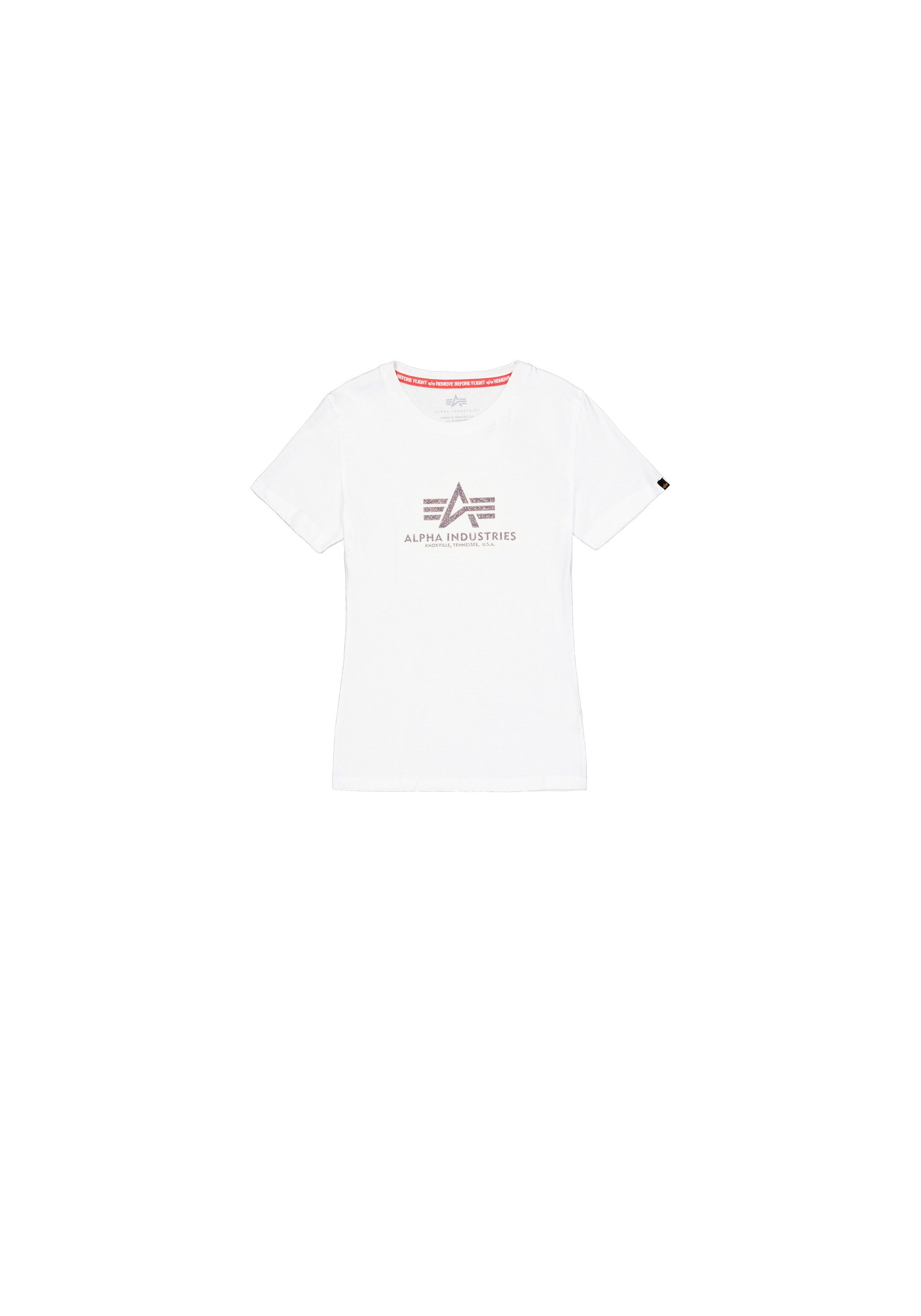 Alpha Industries T-Shirt New Basic T-Shirt BL Glitter W günstig online kaufen