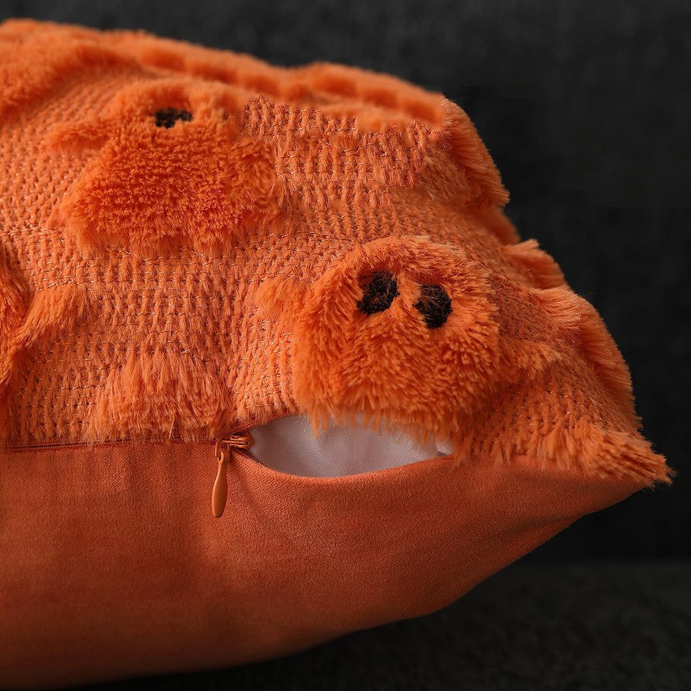 CLTYQ Kissenbezug Halloween Kissenbezug 45x45 cm – Geister Design, Schwarz, günstig online kaufen