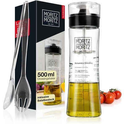 Moritz & Moritz Dressing Shaker »Dressingshaker 500ml«, Glas, (Set)