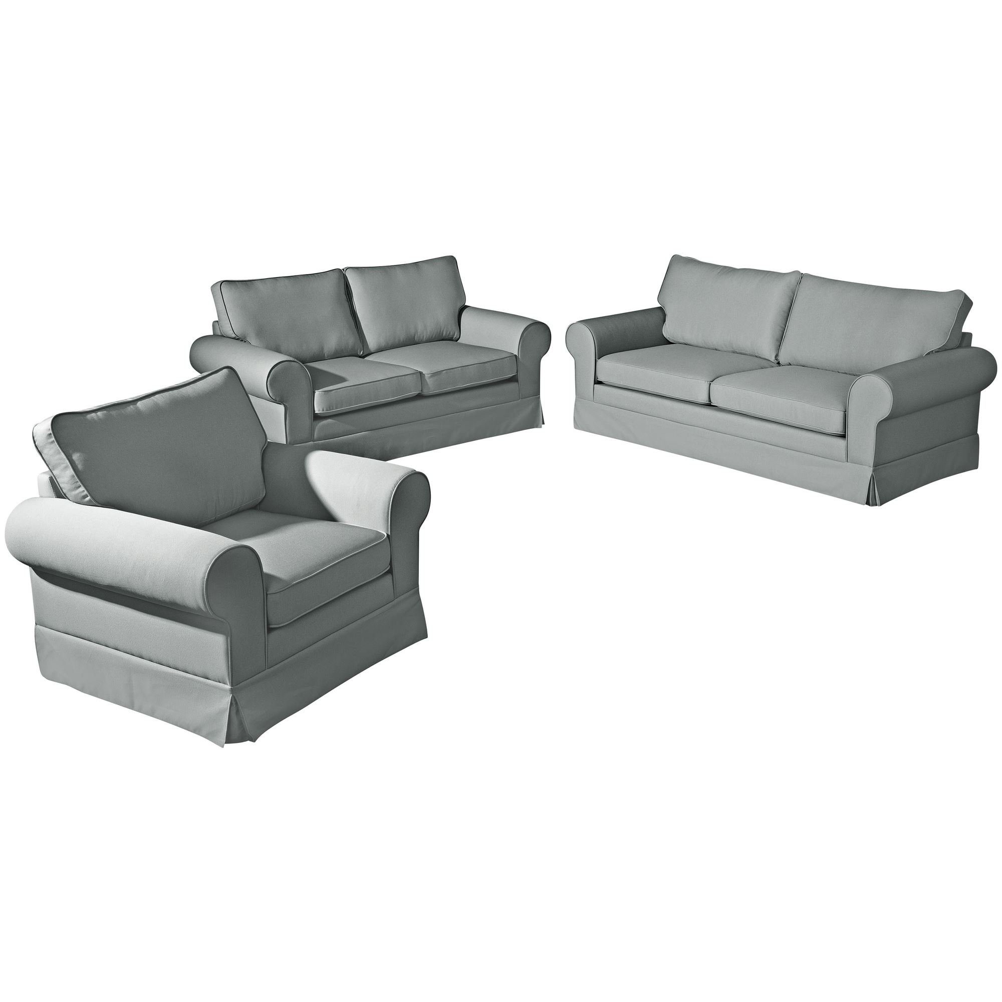 3-Sitzer Sofa verarbeitet,bequemer aufm Sitz Sofa hochwertig 58 (2-geteilt) Kostenlosem inkl. Versand 1 Kara, Zierkissen inkl. Sparpreis Kessel Teile,