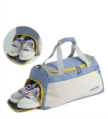 Rouemi Sporttasche Trockene und nasse Sporttasche, Reisetasche mit großer Kapazität