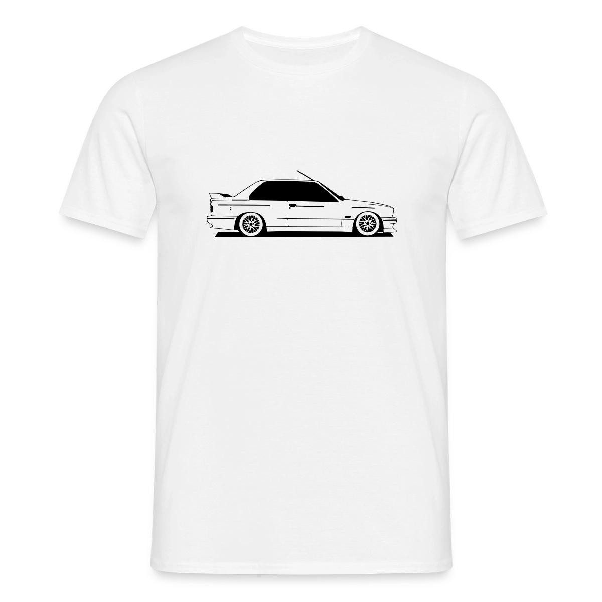 T-Shirt E30 Auto Classic Oldtimer Fan Männer T-Shirt