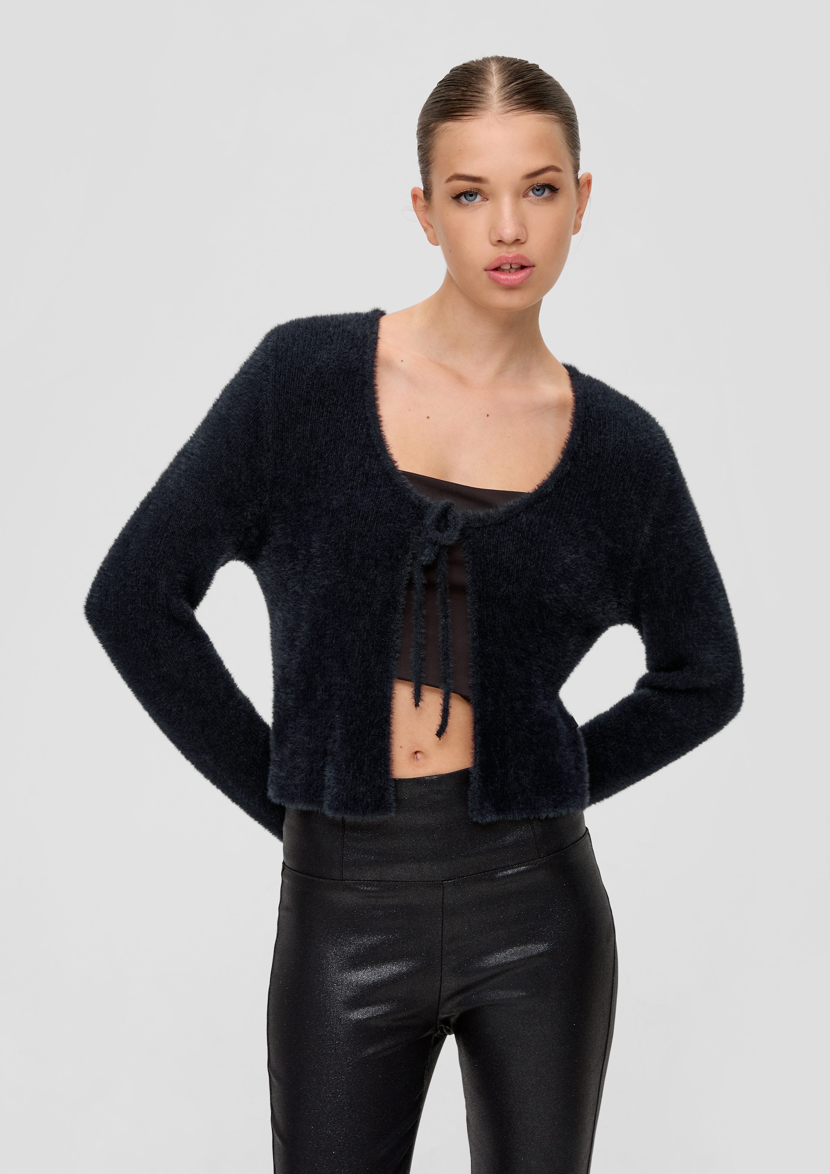 Strickjacke Kuschelige Strickjacke, QS x ELIF