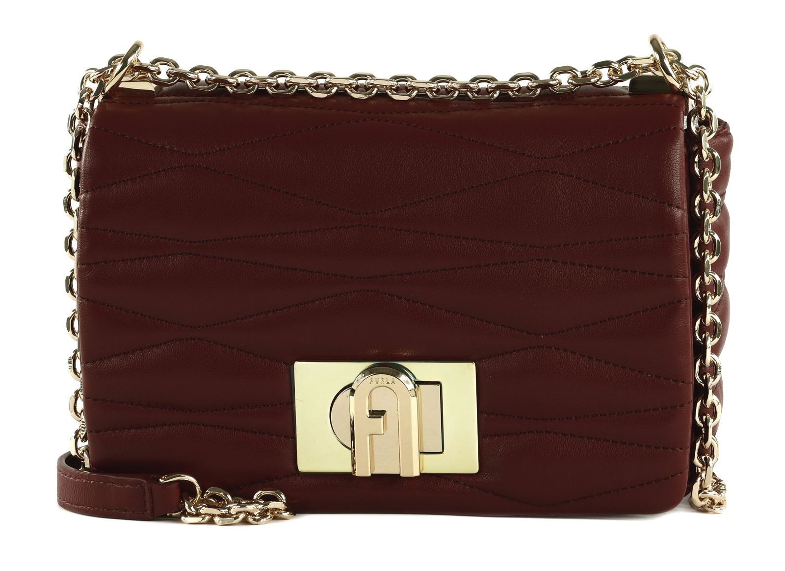 Furla Umhängetasche Mini Crossbody Bag 22, aus echtem Kalbsleder
