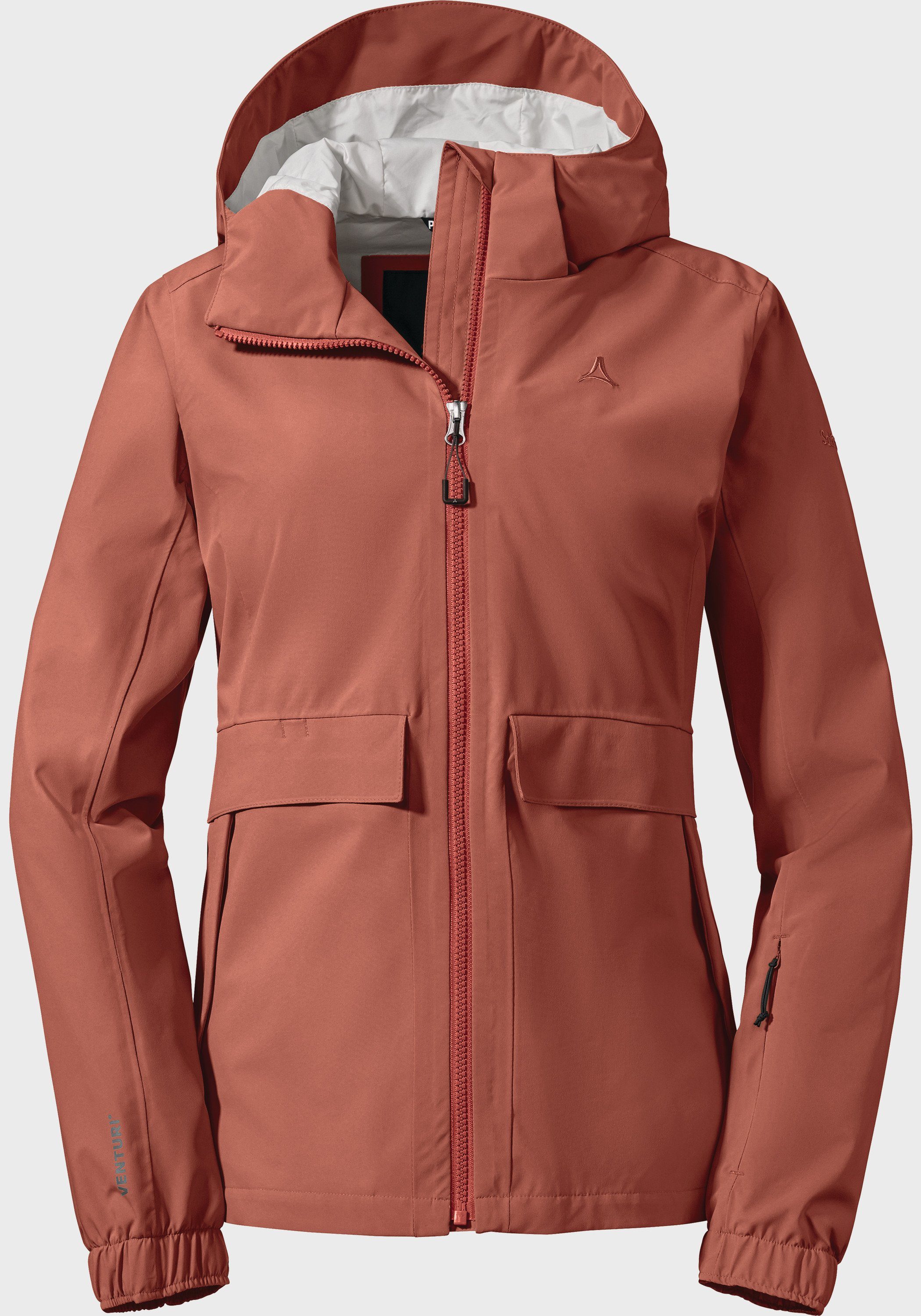 Schöffel Outdoorjacke Jacket Wetterschutz durch L, VENTURI 2-Lagen Bekleidung Lausanne Hoher