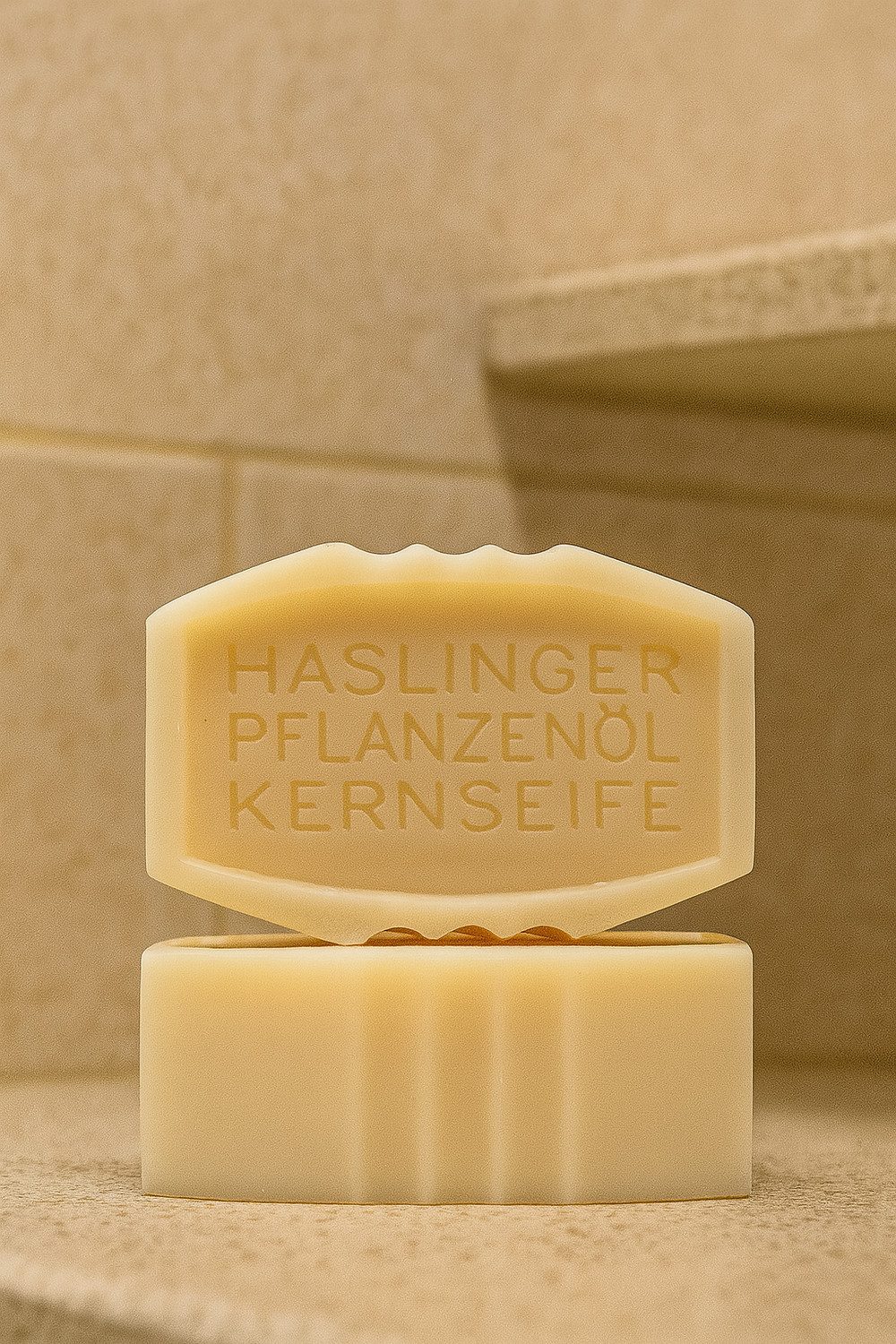 Haslinger Handseife 75g, 1 Stück, 1-tlg., Hand -und Körperseife ohne Parfüm und Farbstoffe