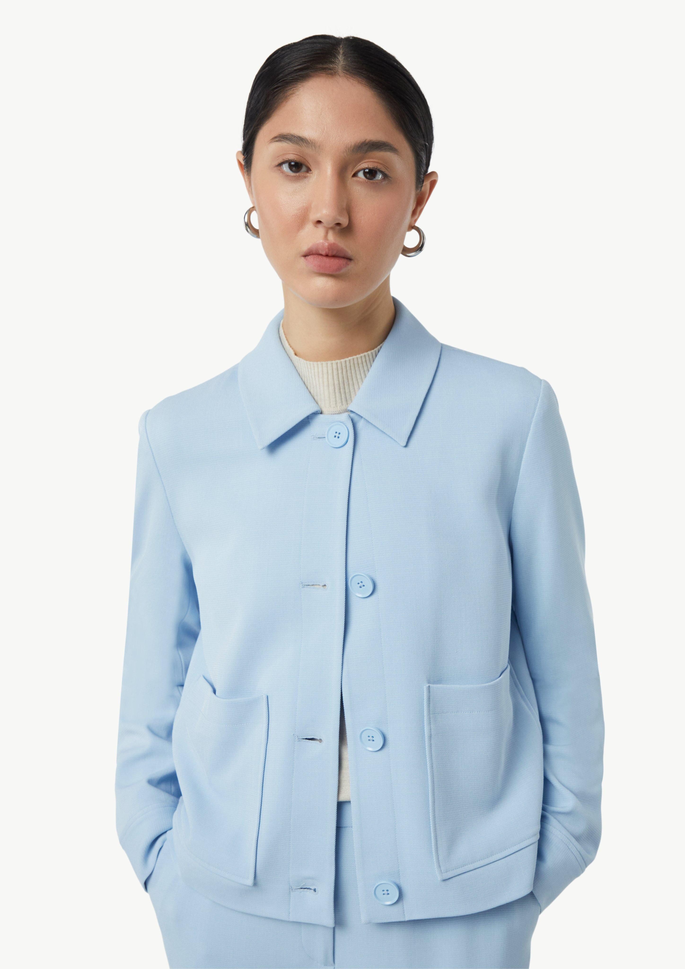 Comma Blusenblazer Jacke im Boxy Cut günstig online kaufen