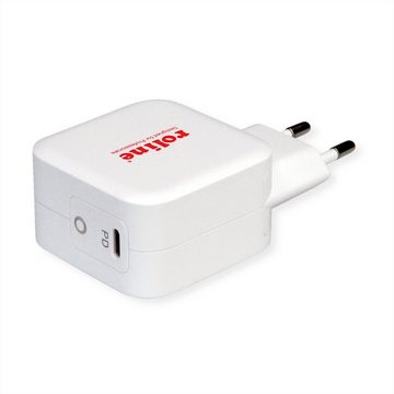 ROLINE USB Charger mit Euro-Stecker, 1x USB Typ C, PD, 61W Audio- & Video-Kabel