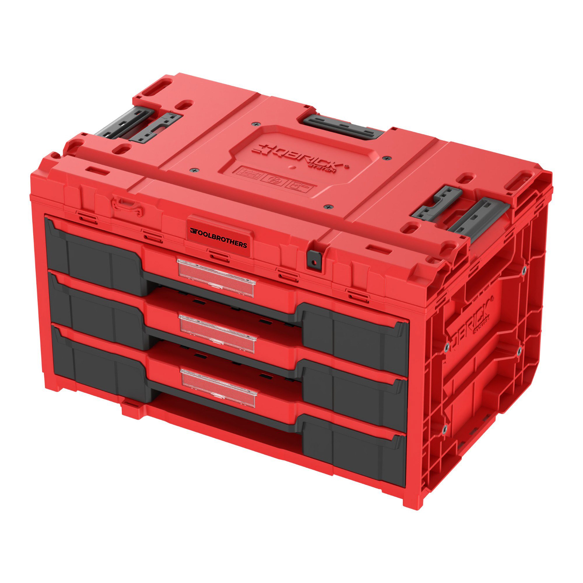 Toolbrothers Werkzeugkoffer RHINO XXL Drawer 3 ULTRA mit drei Schubläden + Trennwände IP66