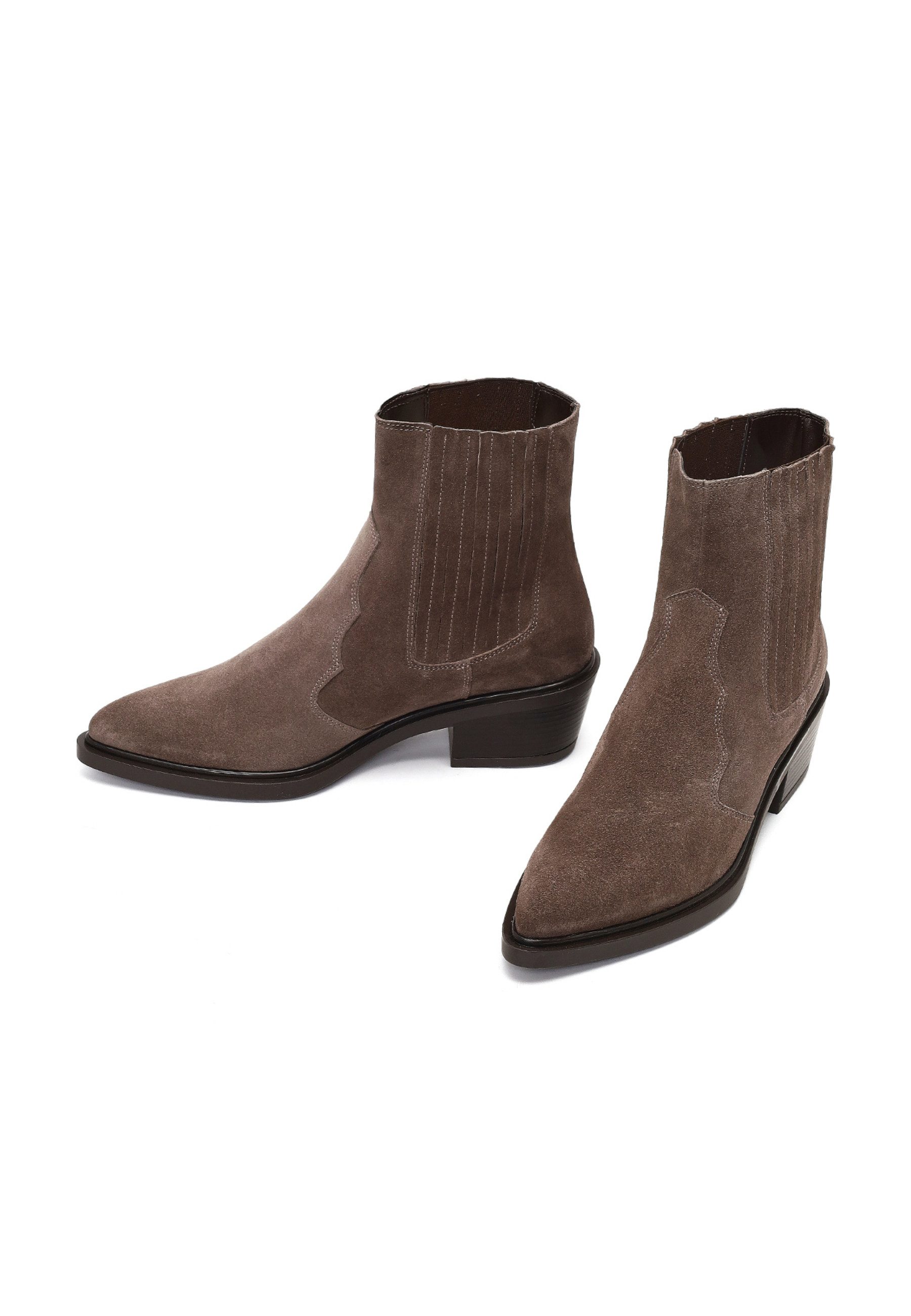 Derimod Cowboy-Stiefel aus Veloursleder Cowboy Boots