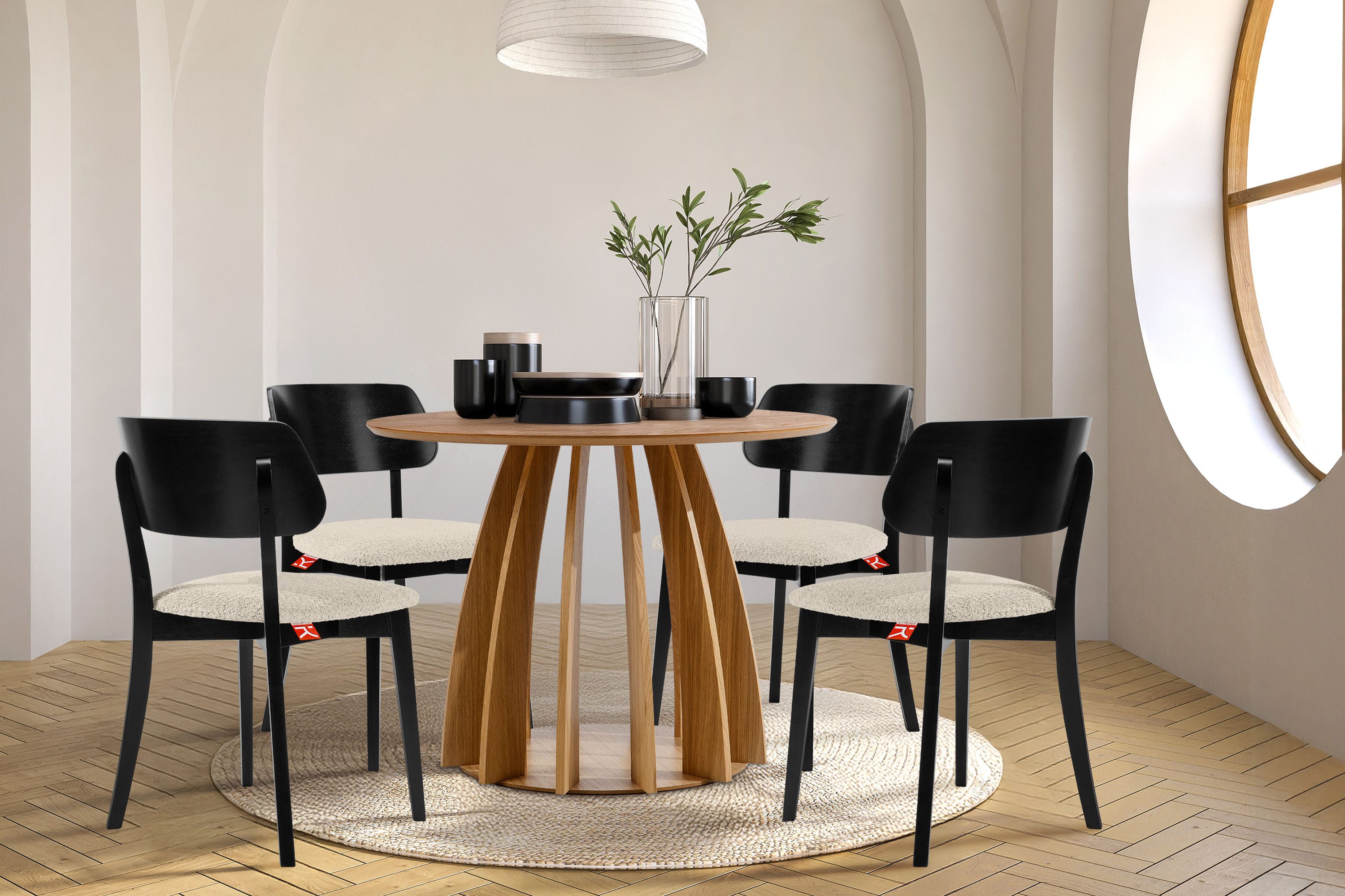 KONSIMO® Holzstuhl VINIS Esszimmer Stuhl Küchenstuhl günstig online kaufen
