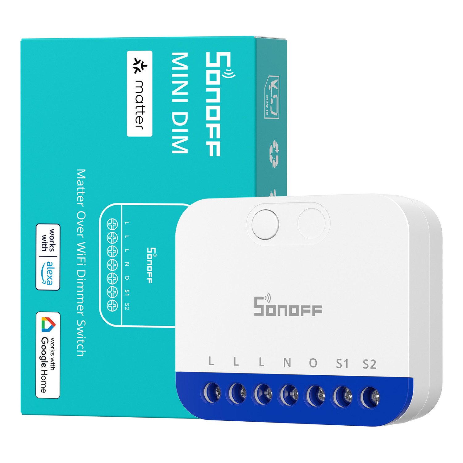 Sonoff SONOFF MINI Extrem Dimmer-Schalter Smart-Home-Zubehör