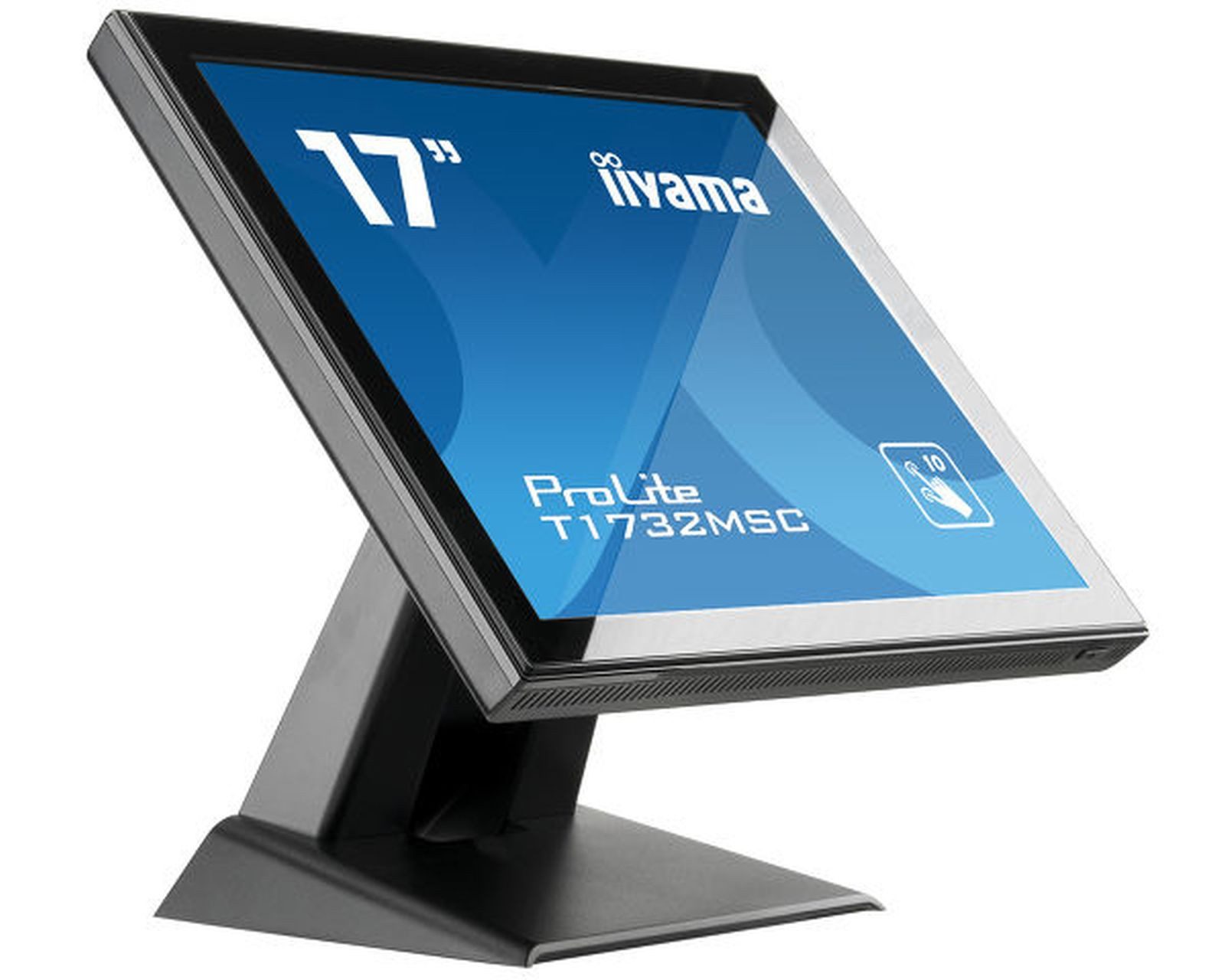 Iiyama 43,2cm (17) T1732MSC-B5X 5:4 M-Touch HDMI+DP bla TFT-Monitor (1280 x 1024 px, SXGA, 5 ms Reaktionszeit, Touchscreen, Lautsprecher)