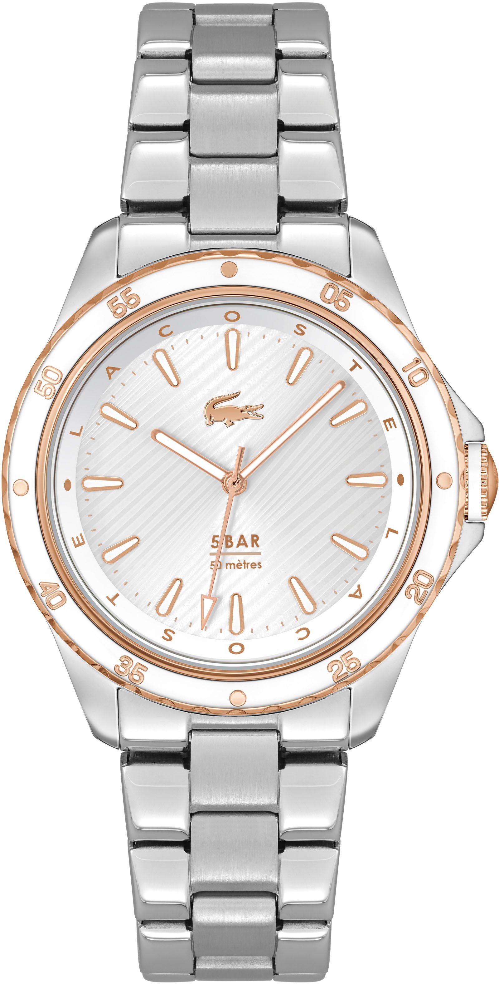 Lacoste Quarzuhr SANTORINI 2001370, Armbanduhr, Damenuhr, günstig online kaufen