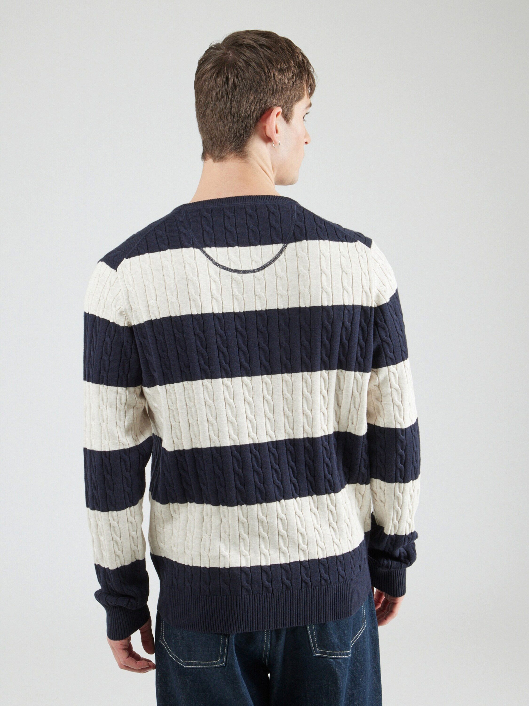 FYNCH-HATTON Rundhalspullover (1-tlg)