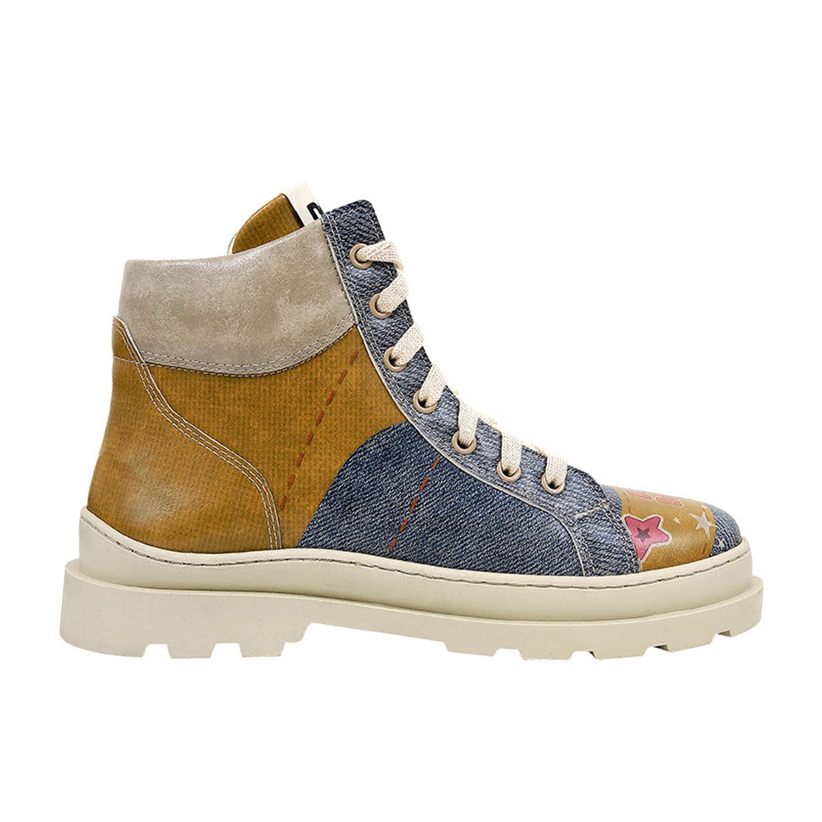 DOGO Adriana Dare Bright Damen Stiefeletten Winterboots Handgefertigt