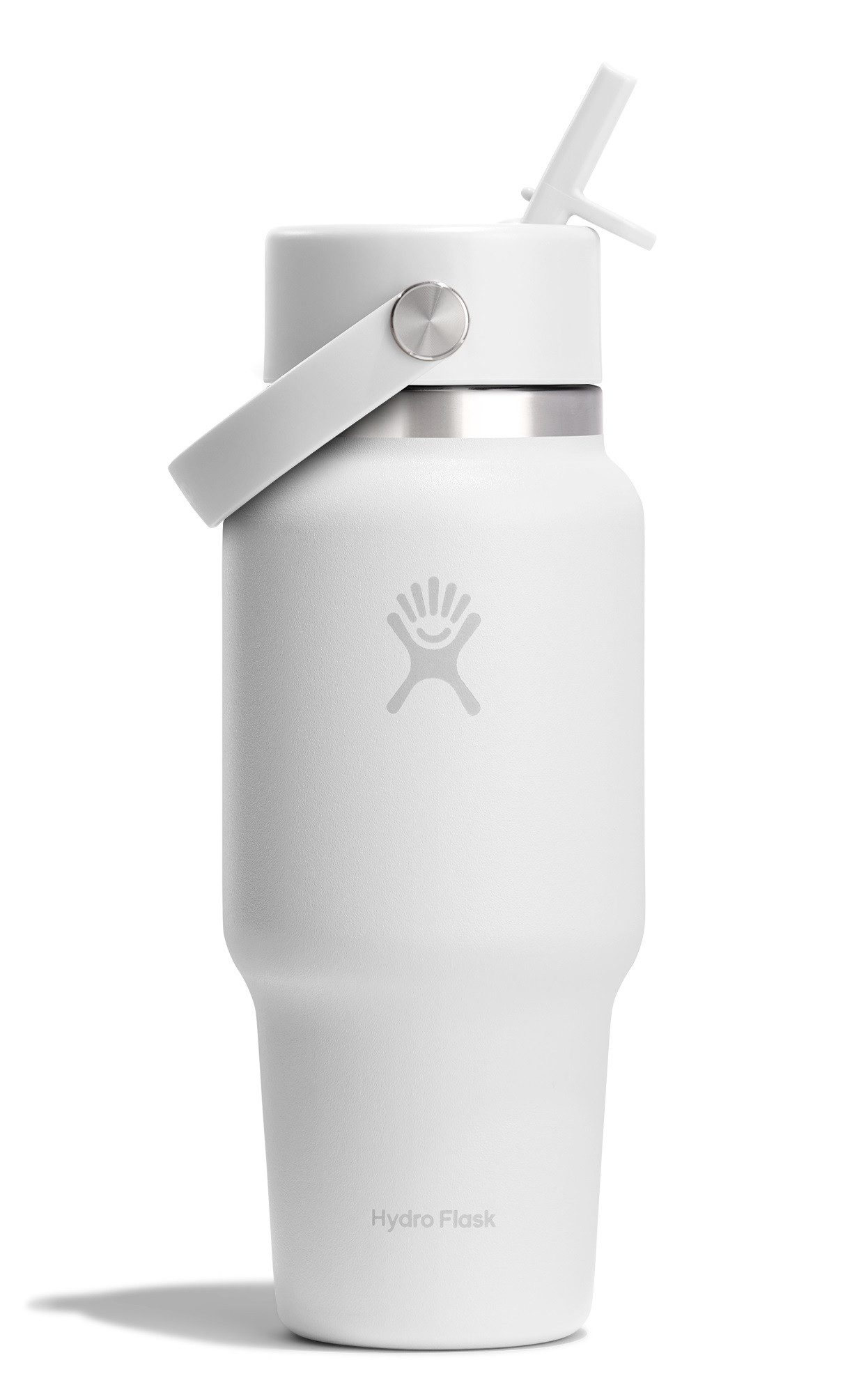 Hydro Flask Trinkflasche 24 OZ Wide Flex Straw Travel Bottle Cap, 710 ml, Geeignet für alle Wide Mouth Kappen und Deckel