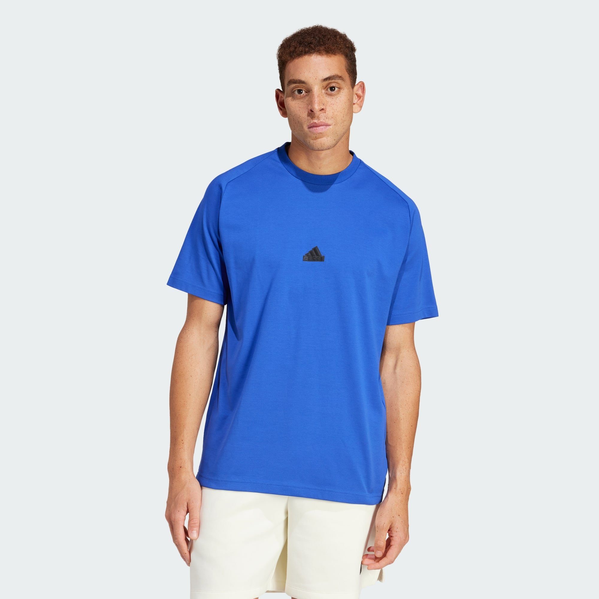 adidas Sportswear T-Shirt Z.N.E. T-SHIRT Semi Lucid Blue | 