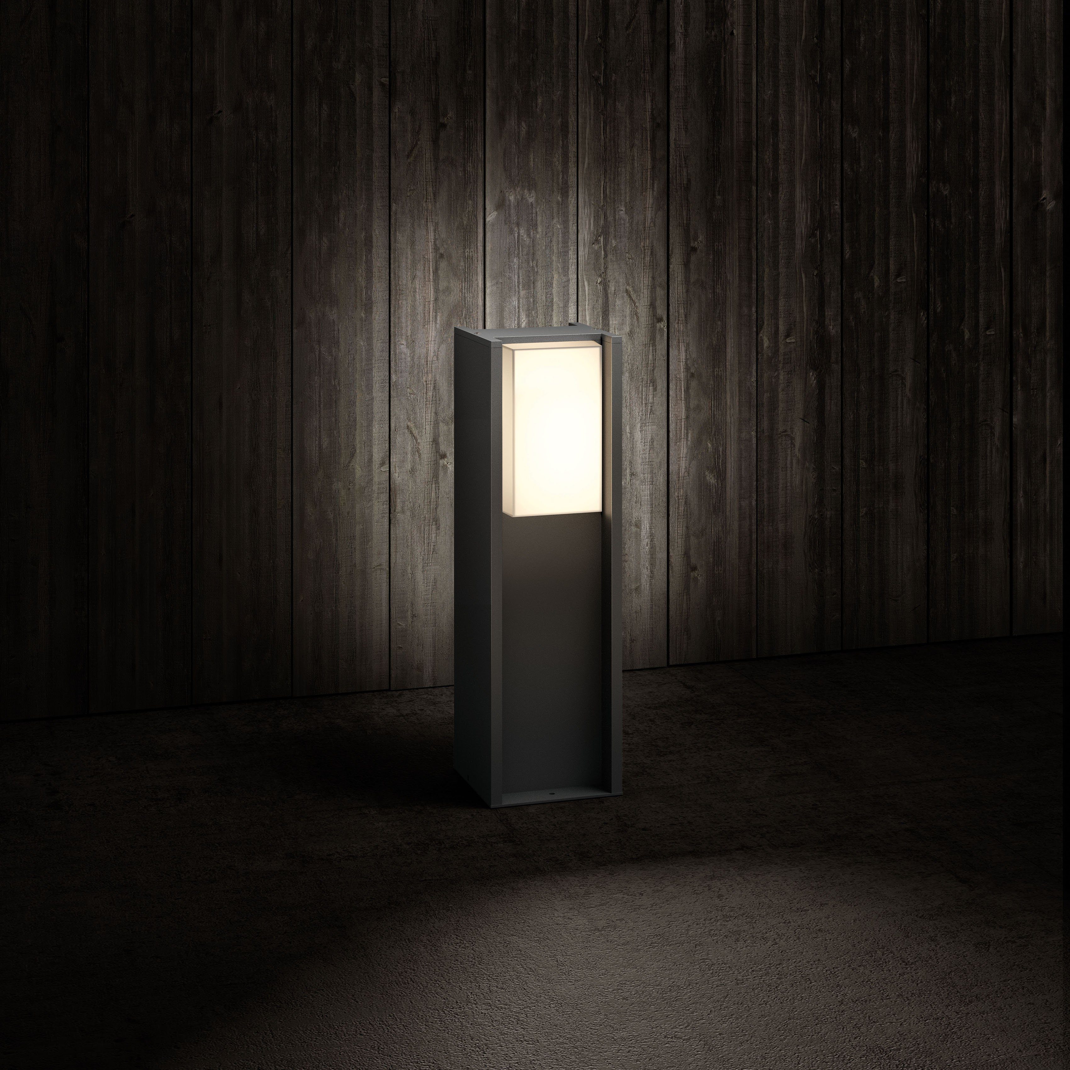 Philips Hue LED Sockelleuchte Turaco, Dimmfunktion, Farbsteuerung, Farbwechsel, Nachtlichtfunktion, Smart Home, Timerfunktion, mehrere Helligkeitsstufen, LED wechselbar, Kaltweiß, Neutralweiß, Tageslichtweiß, Warmweiß, LED Außenleuchte - smartes LED-Lichtsystem mit App-Steuerung