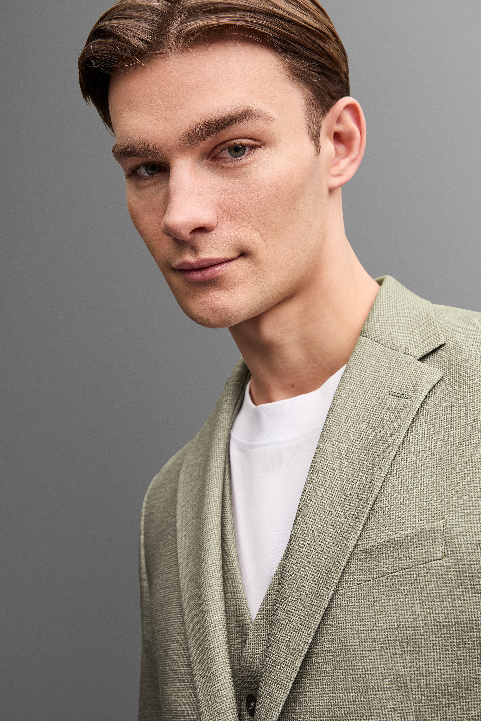 Digel Anzugsakko Anello-ST (1-tlg., Jersey) Touching Buttons