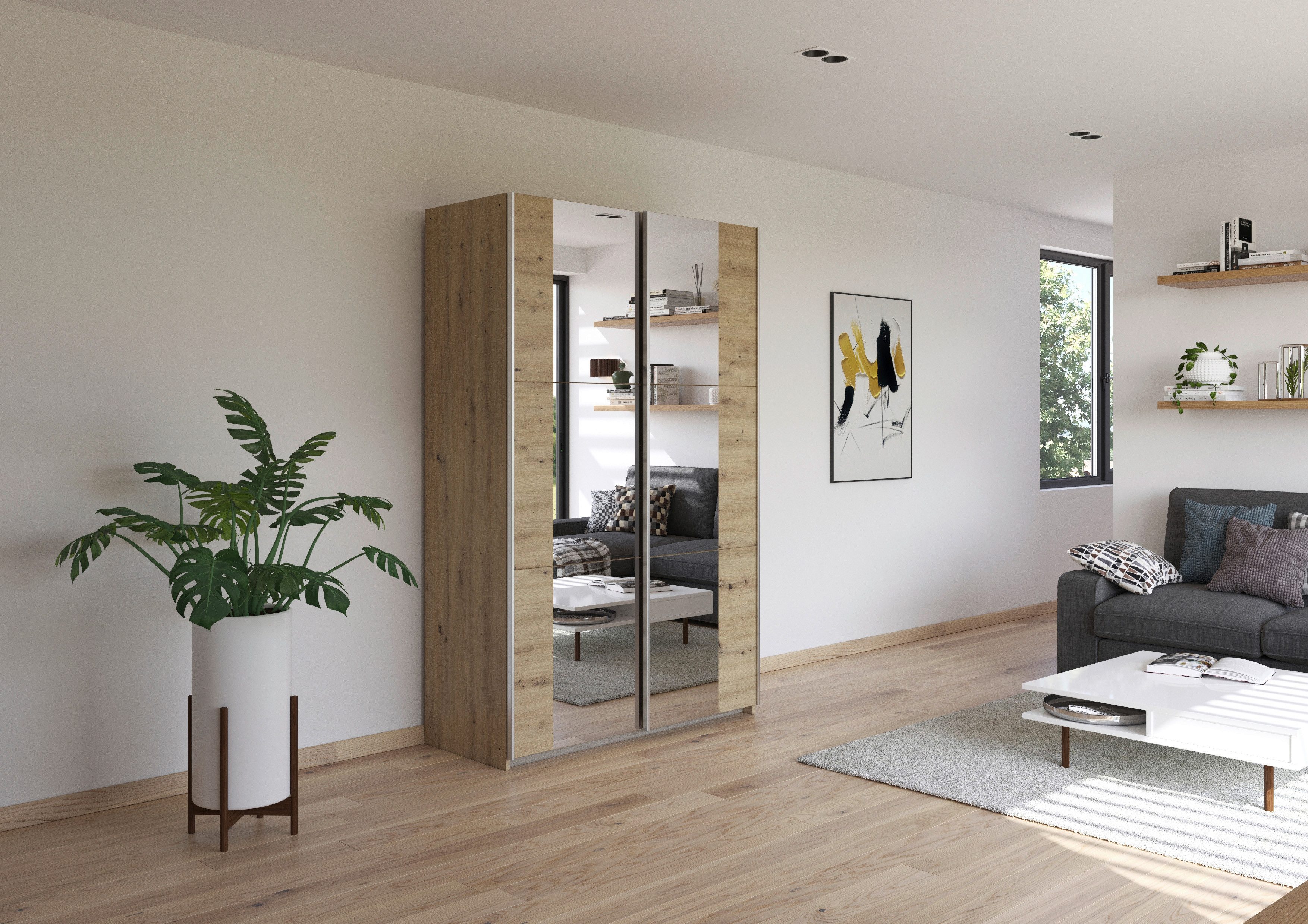 rauch Schwebetürenschrank Kleiderschrank Drehtürenschrank Schrank Garderobe günstig online kaufen