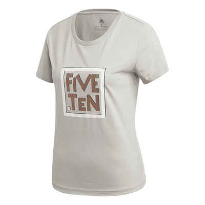 Five Ten T-Shirt T-Shirts Five Ten GFX T-Shirt - Damen - Beige/Braun XS (1-tlg)