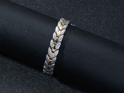 Eyecatcher Armkette Magnetarmband Kettenarmband Gold - Silber (kein Set)