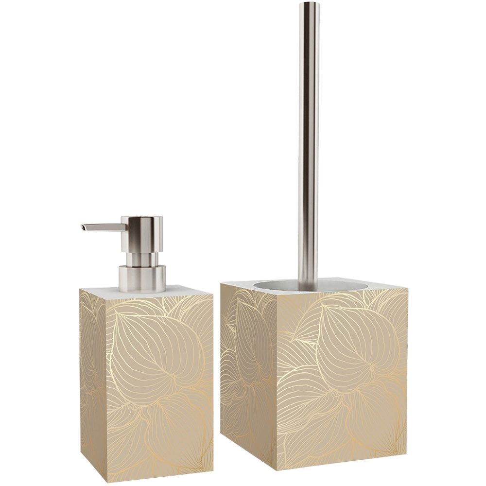 Sanilo Badaccessoire-Set Hosta, WC-Bürste und Seifenspender, günstig online kaufen