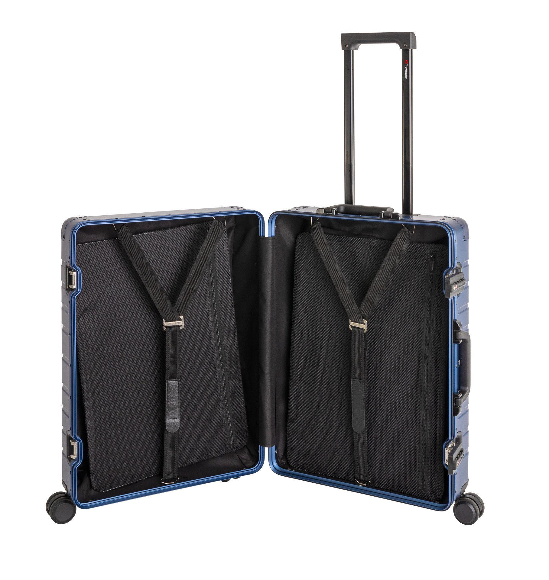 Travelhouse Hartschalen-Trolley Oslo, 4 Rollen, Aluminium günstig online kaufen