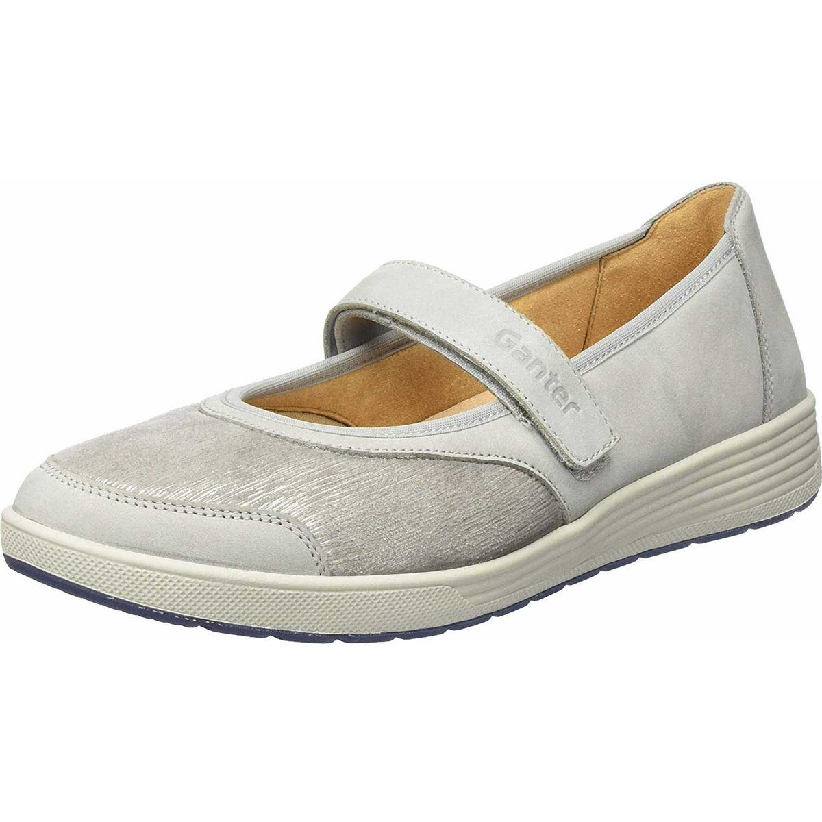 Sportliche Slipper für Damen in grau Slipper