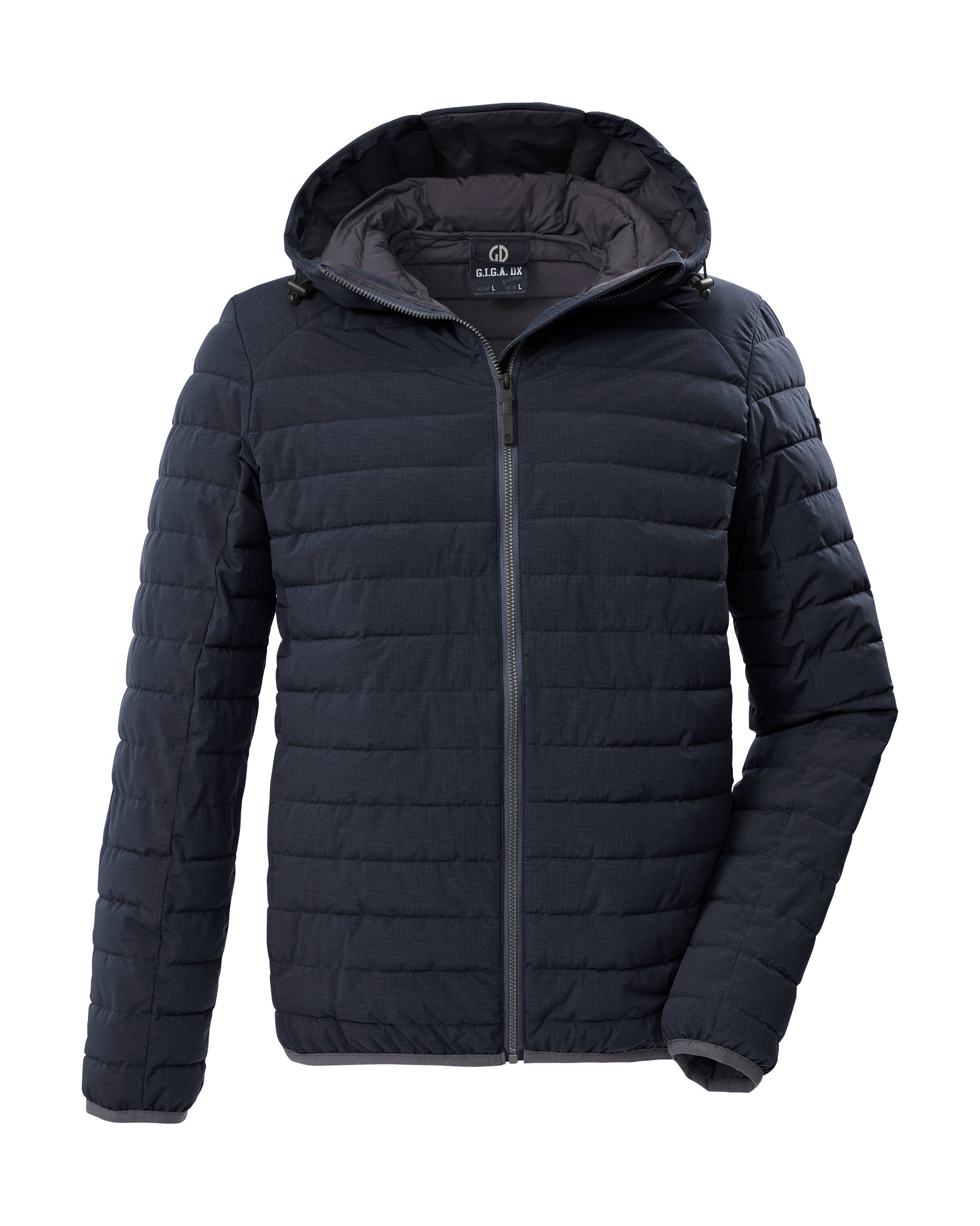 G.I.G.A. DX by killtec Steppjacke GS 86 MN QLTD JCKT Schmale, wasserabweisende Herren Steppjacke mit abnehmbarer Kapuze