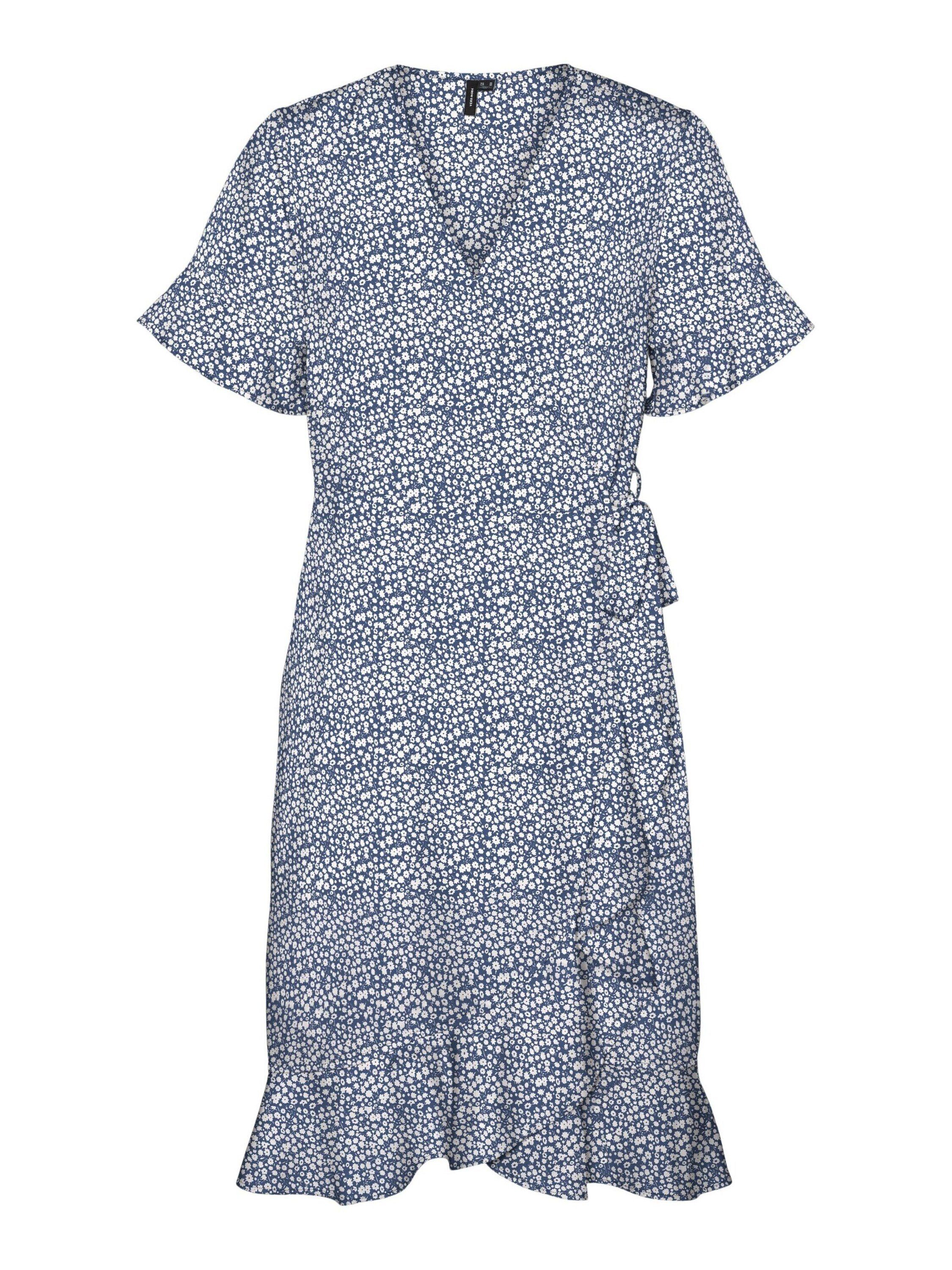 Vero Moda Midikleid HENNA (1-tlg) Wickel-Design günstig online kaufen
