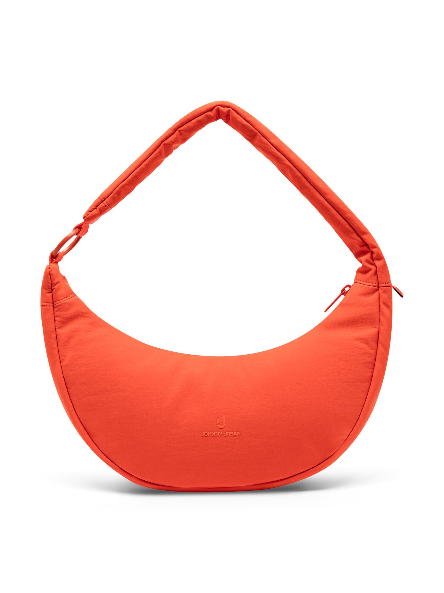 Johnny Urban Umhängetasche Lou Medium Half Moon Bag, Wattierte Halbmondtasche, Zwei Looks in Einem