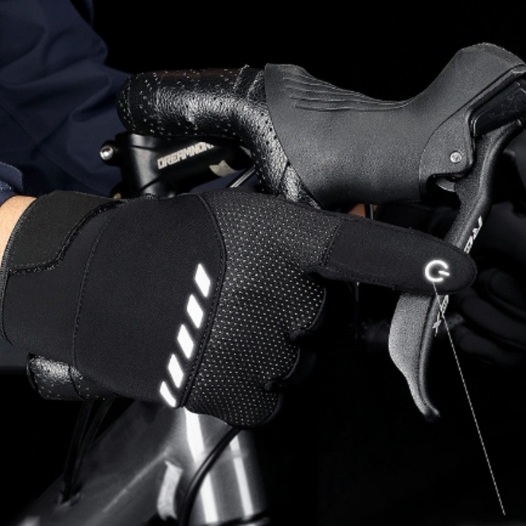 Coonoor Multisporthandschuhe Fahrradhandschuhe Winter Warme Thermo Touchscreen Handschuhe (Winddicht, Wasserabweisend für Damen und Herren) für Radsport, Mounta – Bild 4 von 5