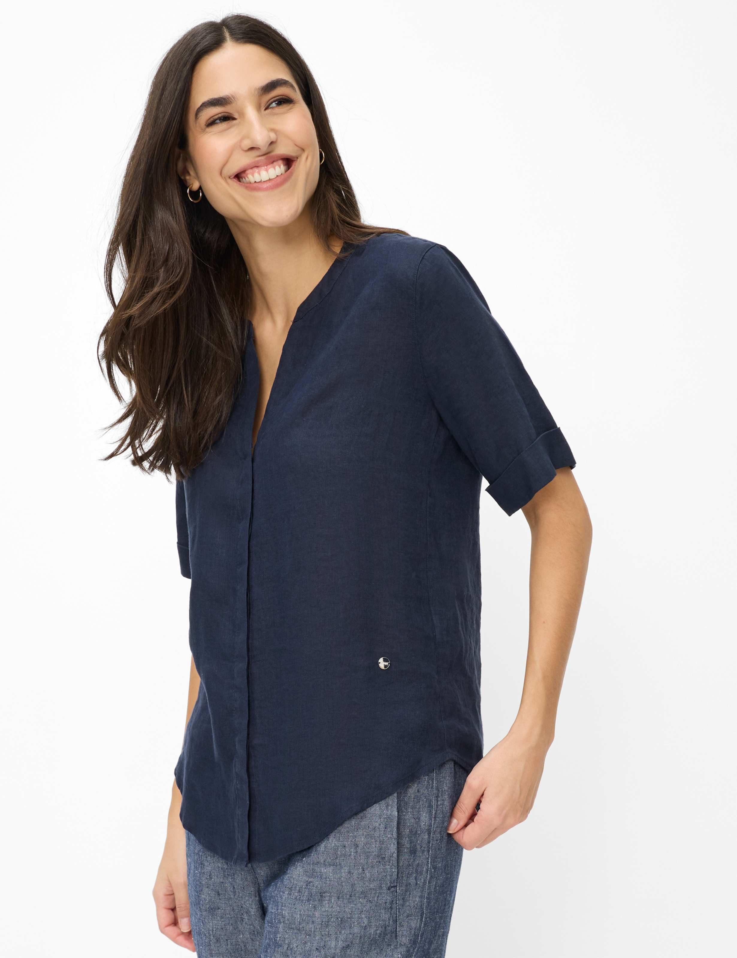 Brax Kurzarmbluse Style VERI günstig online kaufen