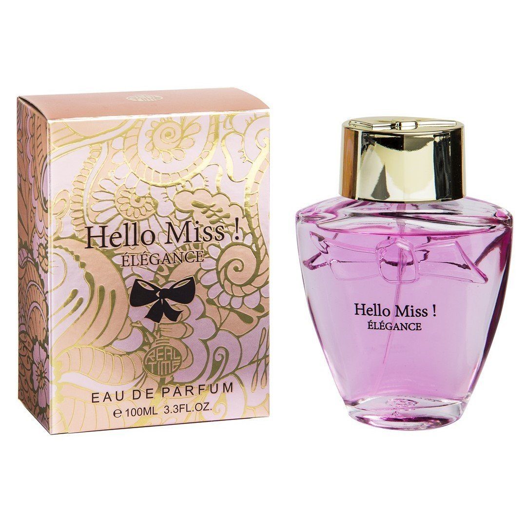 RT Eau de Parfum Hello Miss! ELEGANCE - Damen Parfüm - blumige & süße Noten, - 100ml - Duftzwilling / Dupe Sale