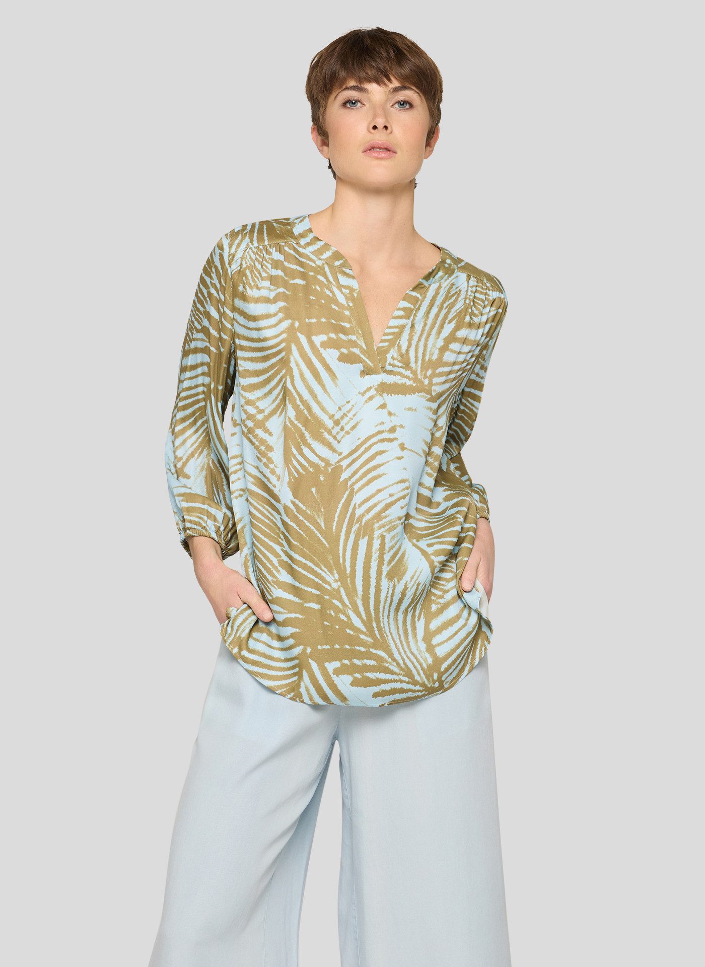 Klassische Bluse Bluse